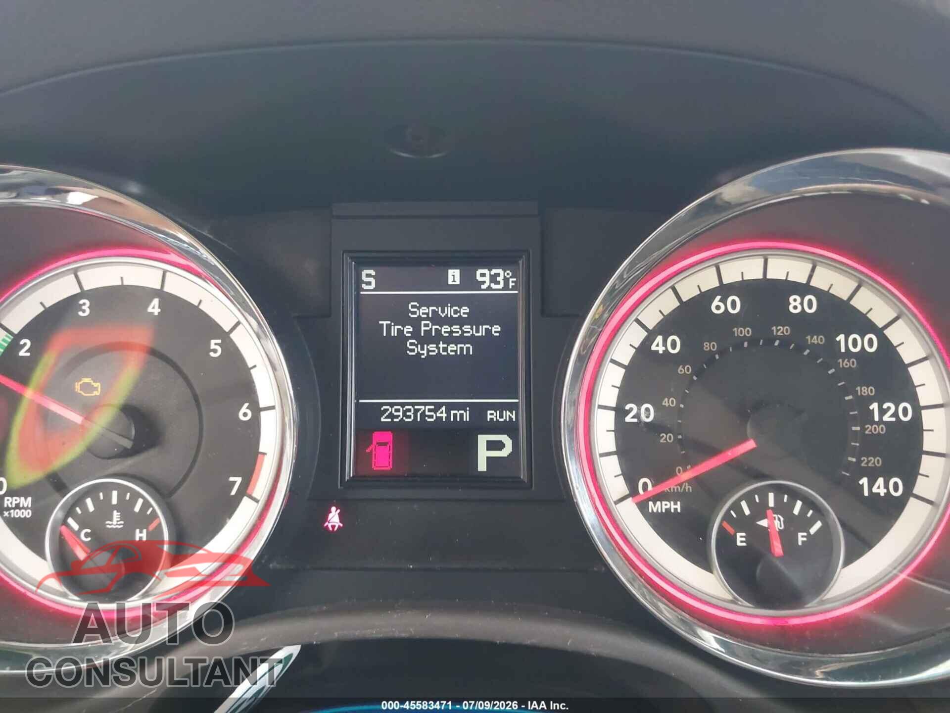 DODGE DURANGO 2013 - 1C4RDHDG1DC659260