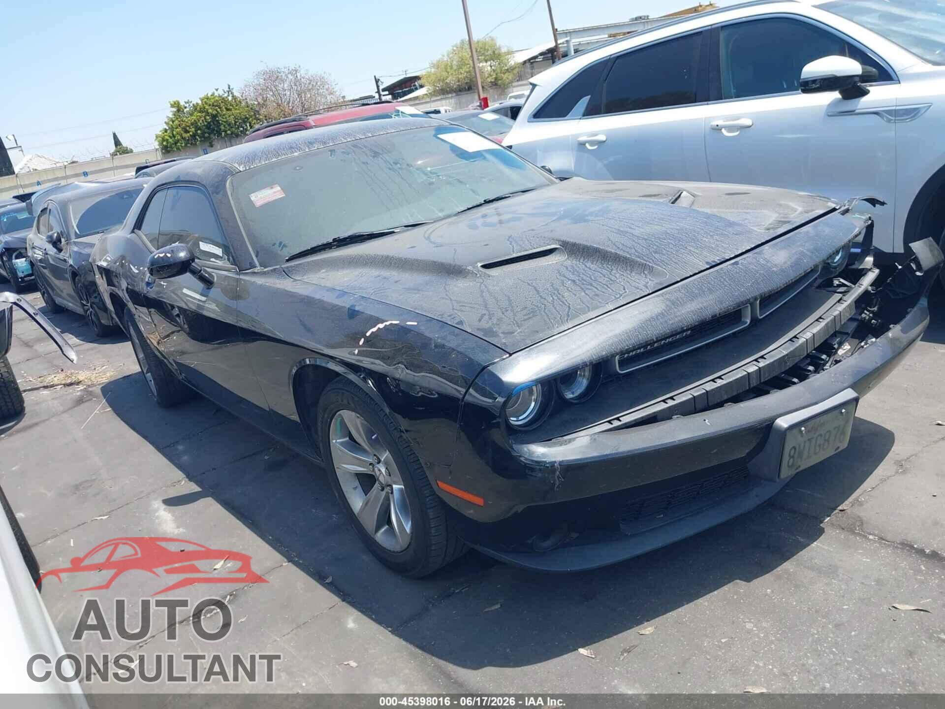 DODGE CHALLENGER 2018 - 2C3CDZAG3JH219165