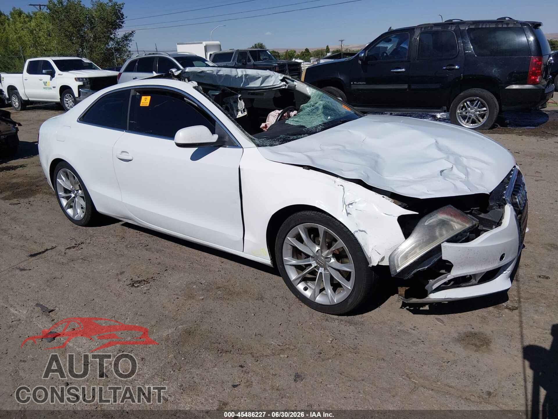 AUDI A5 2013 - WAULFAFR1DA064343