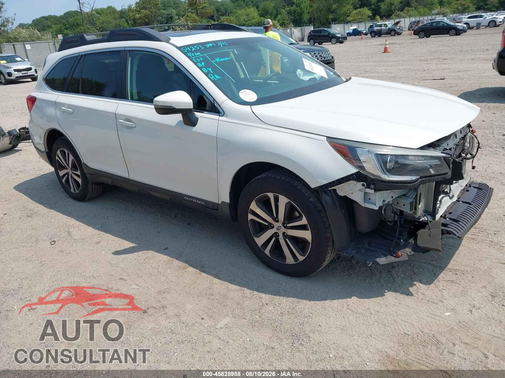 SUBARU OUTBACK 2019 - 4S4BSANC4K3272012