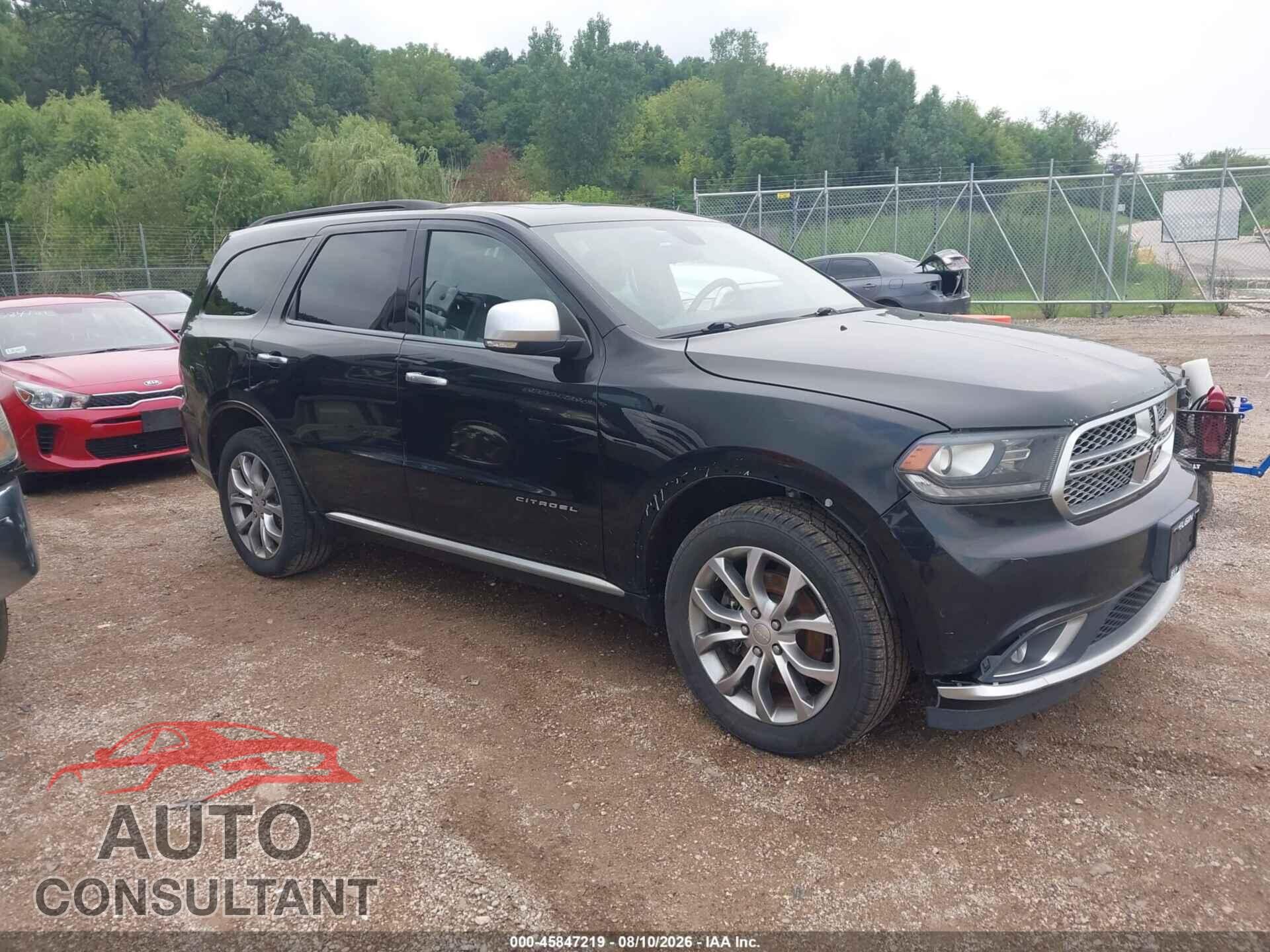 DODGE DURANGO 2017 - 1C4SDJET9HC643933