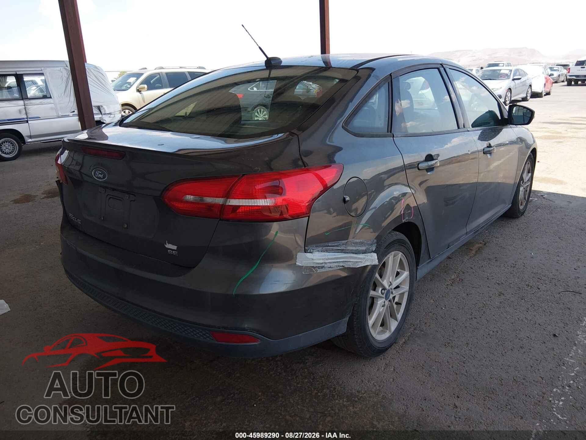 FORD FOCUS 2016 - 1FADP3F21GL406116
