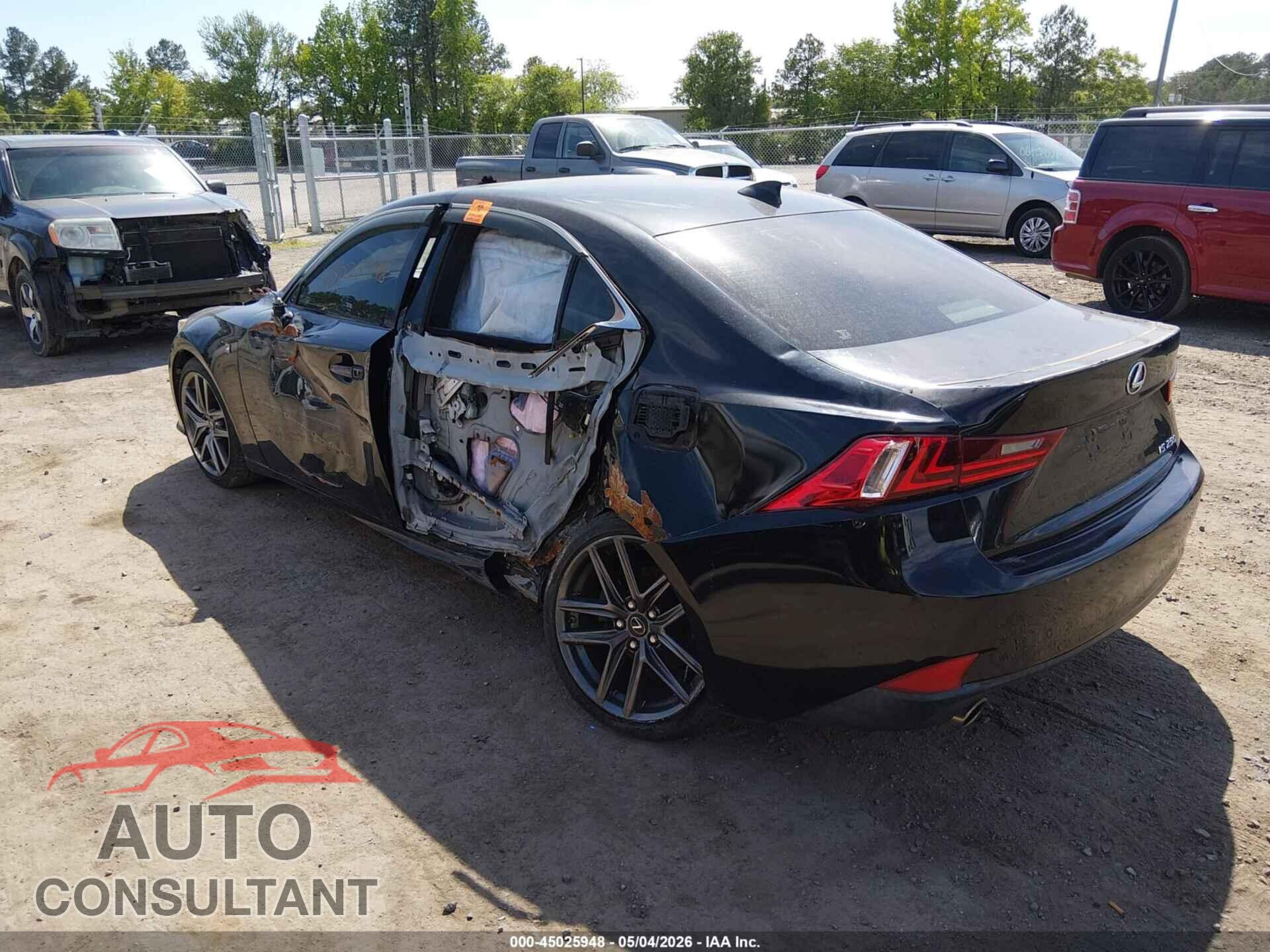 LEXUS IS 250 2014 - JTHBF1D22E5026780
