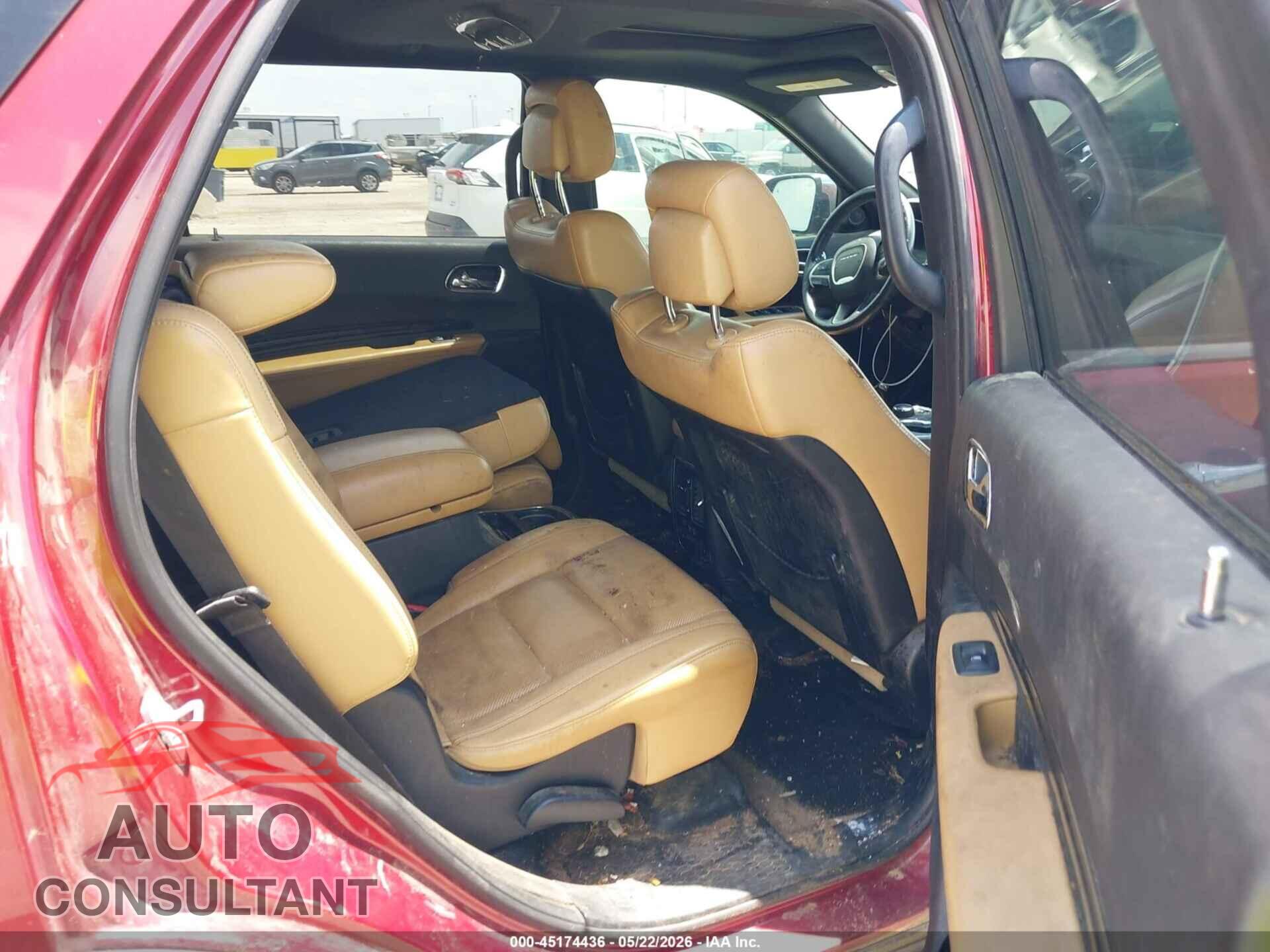 DODGE DURANGO 2014 - 1C4RDHEG3EC381364