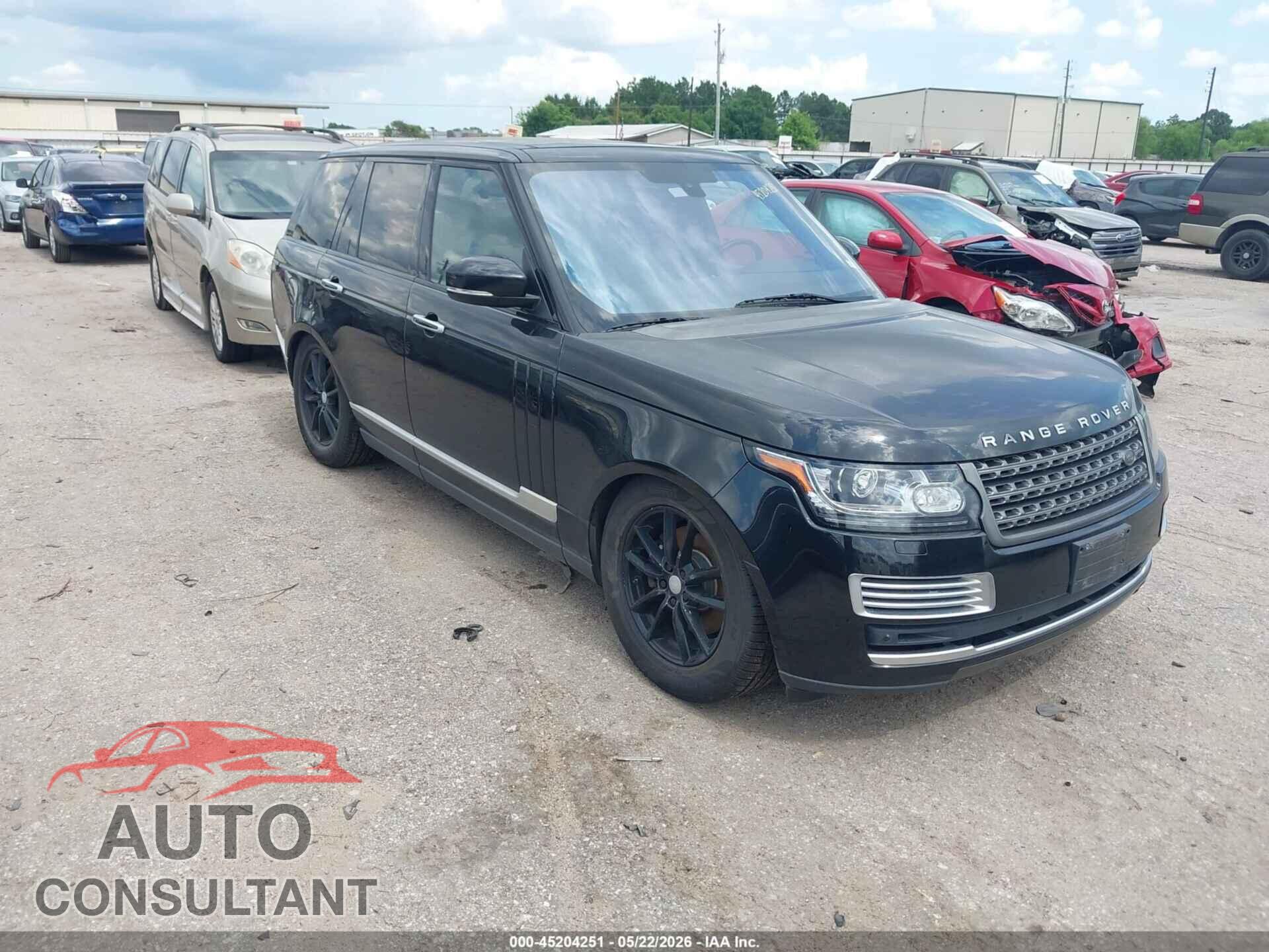 LAND ROVER RANGE ROVER 2016 - SALGR2KF4GA309727