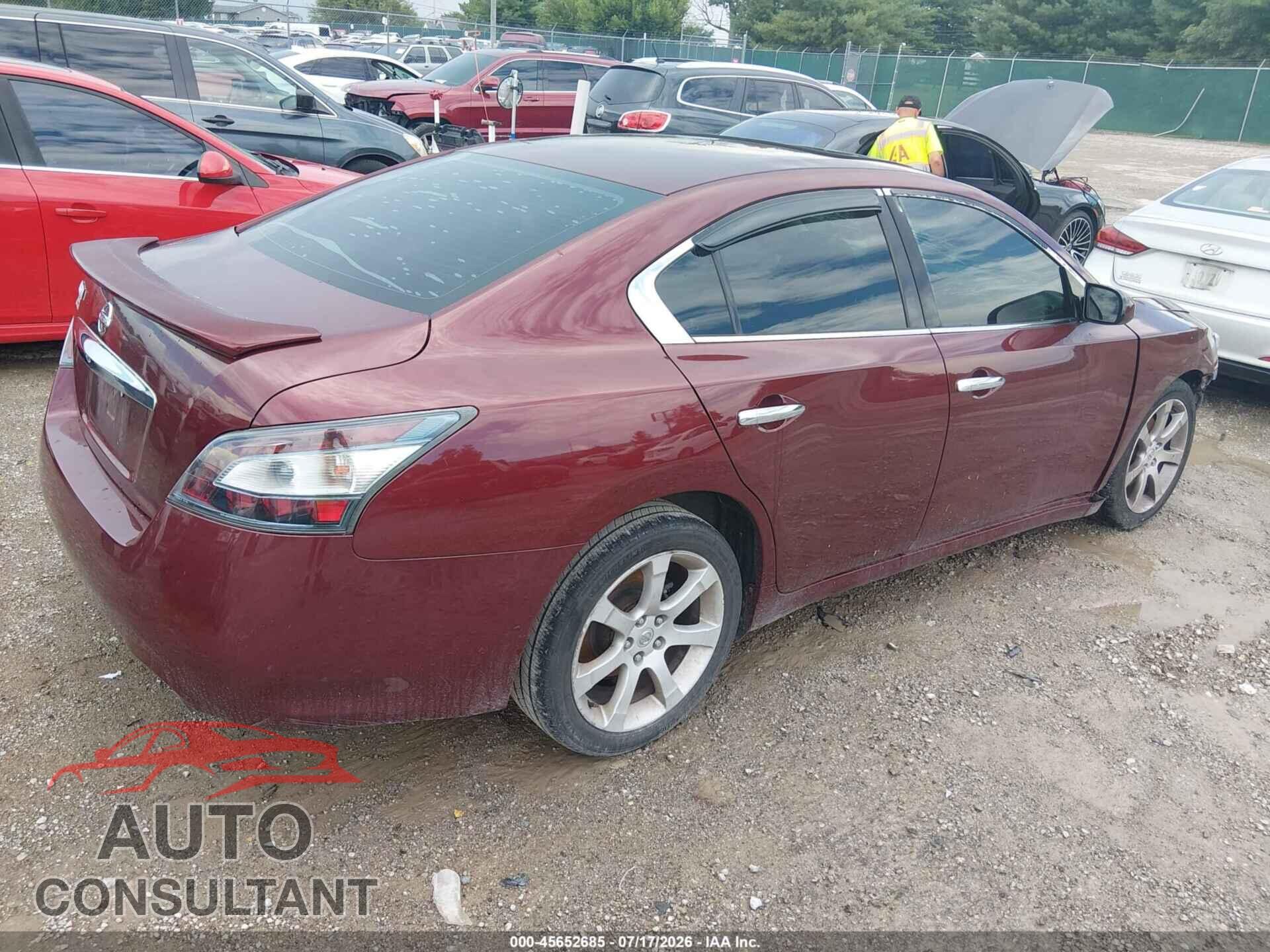 NISSAN MAXIMA 2013 - 1N4AA5AP8DC804566