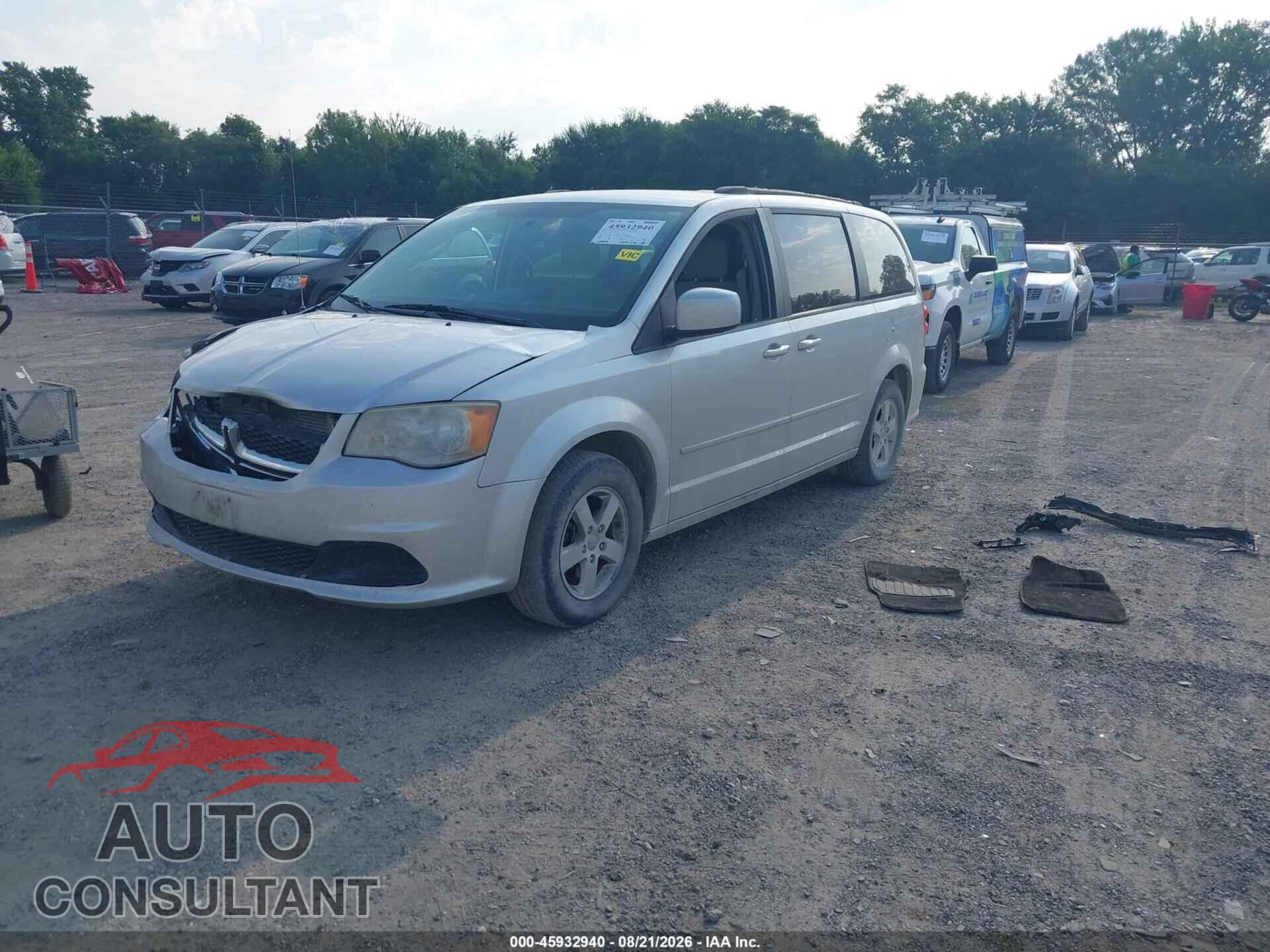 DODGE GRAND CARAVAN 2011 - 2D4RN3DG3BR700754