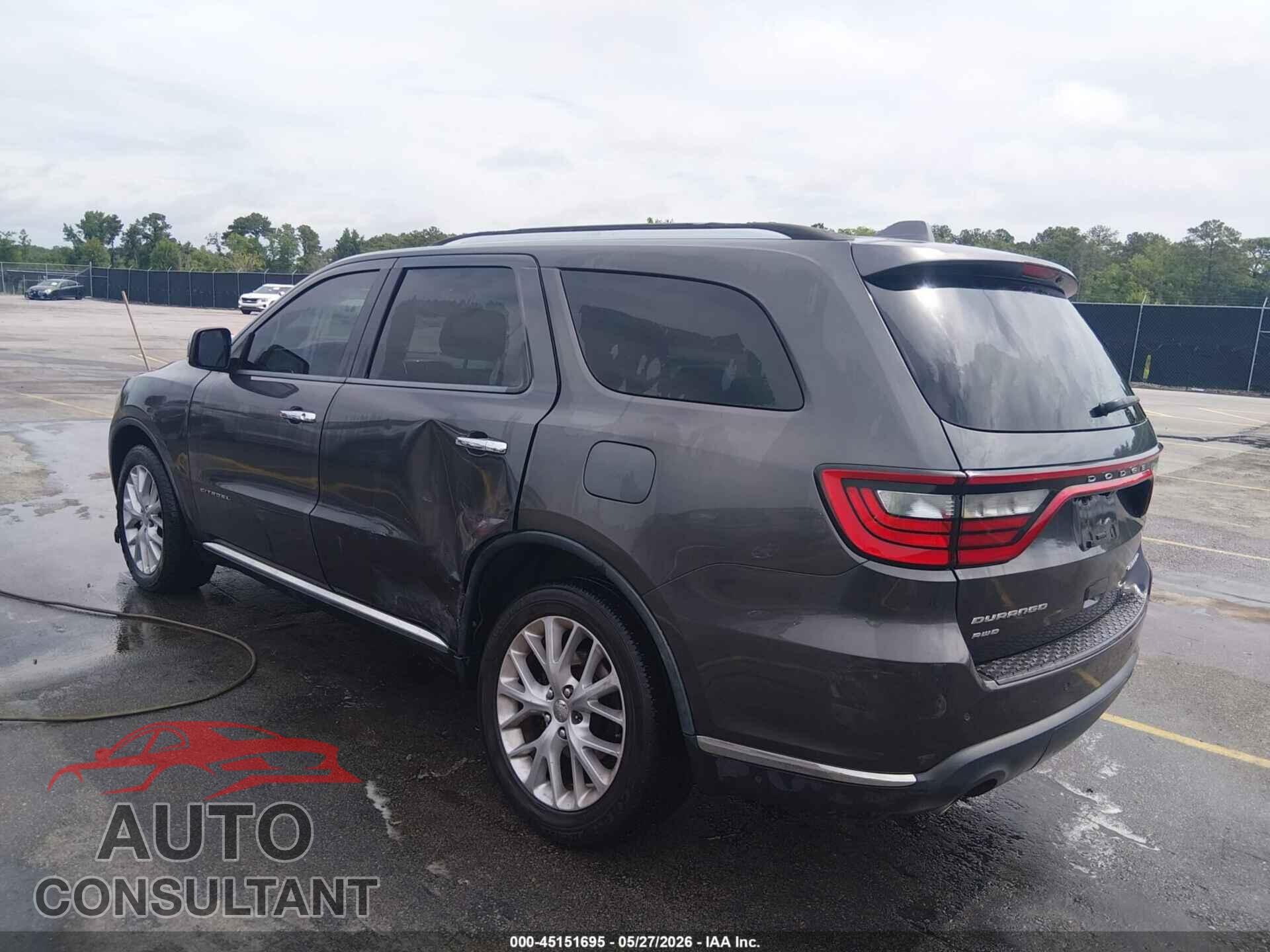 DODGE DURANGO 2015 - 1C4RDJEG3FC921546