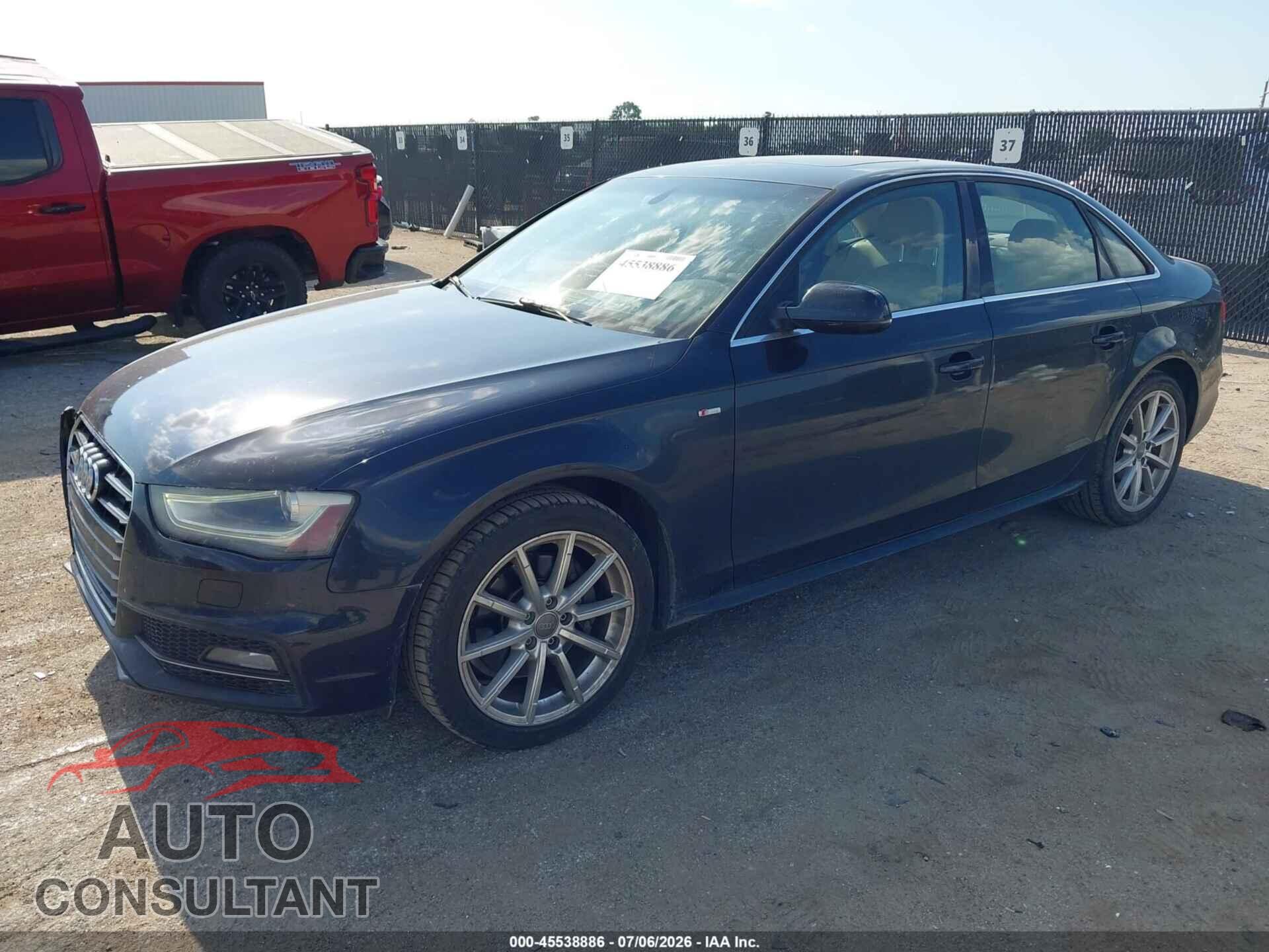 AUDI A4 2015 - WAUBFAFL4FN036295