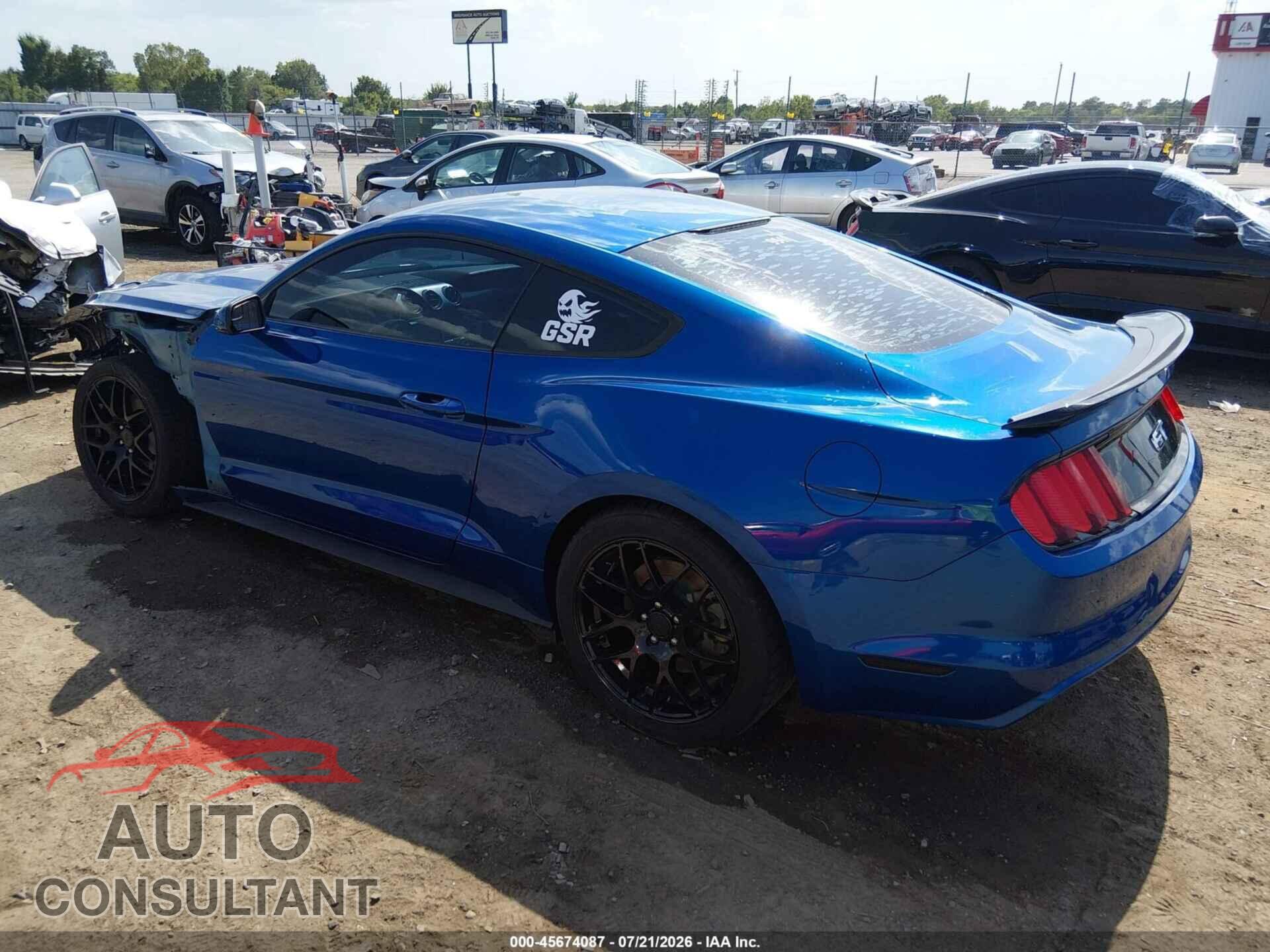 FORD MUSTANG 2017 - 1FA6P8CF6H5246608