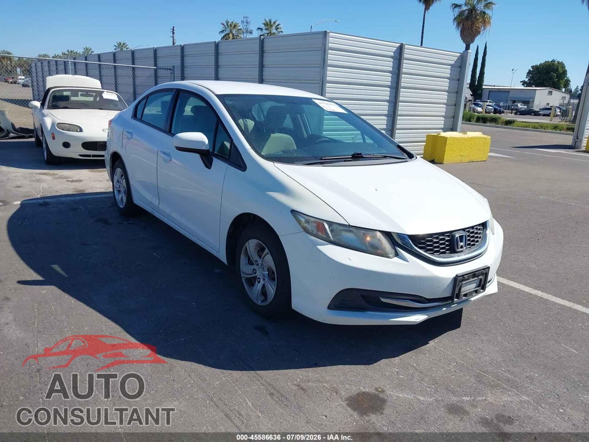 HONDA CIVIC 2014 - 19XFB2F59EE211182