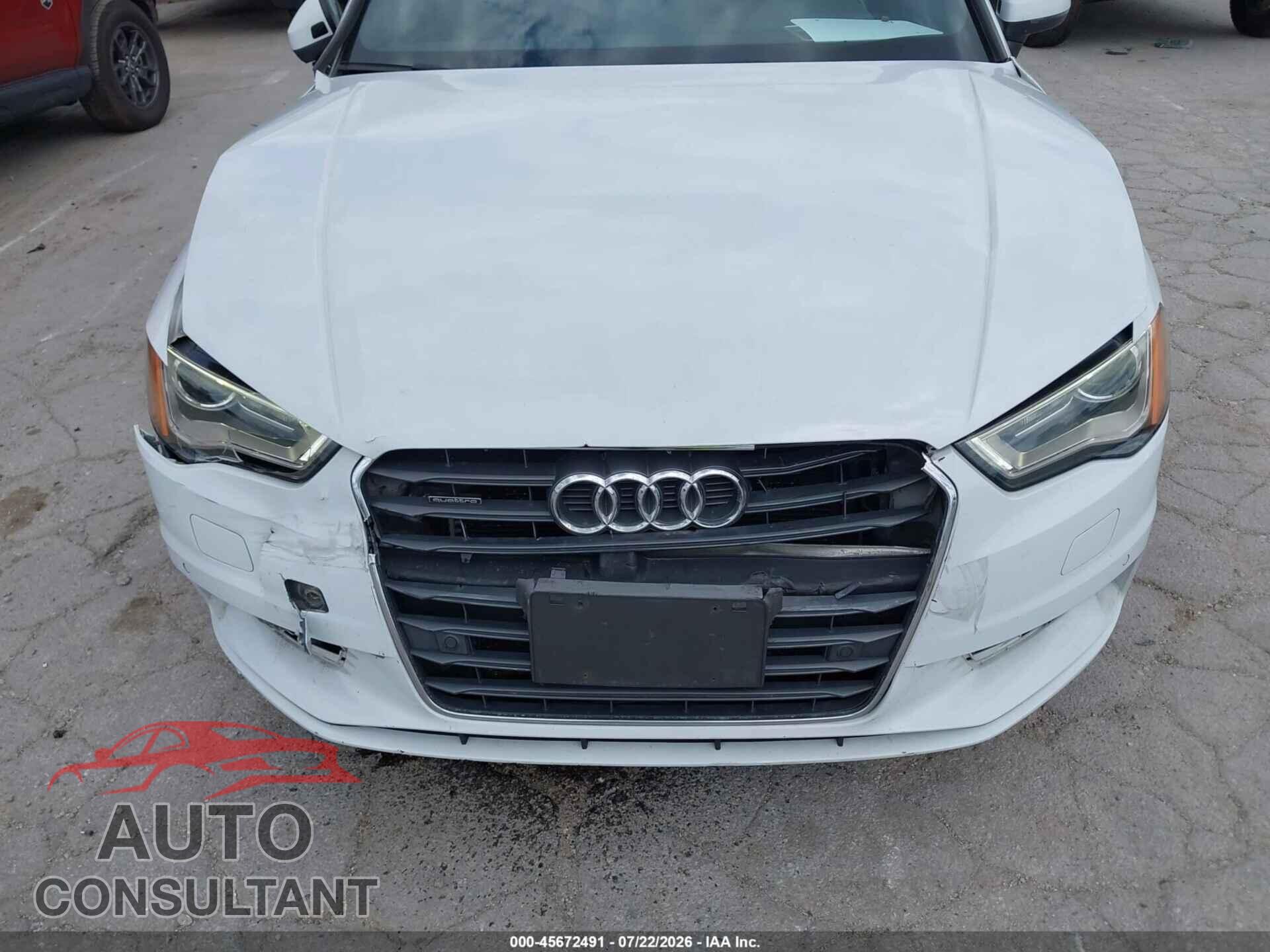 AUDI A3 2015 - WAUEFGFF2F1068843