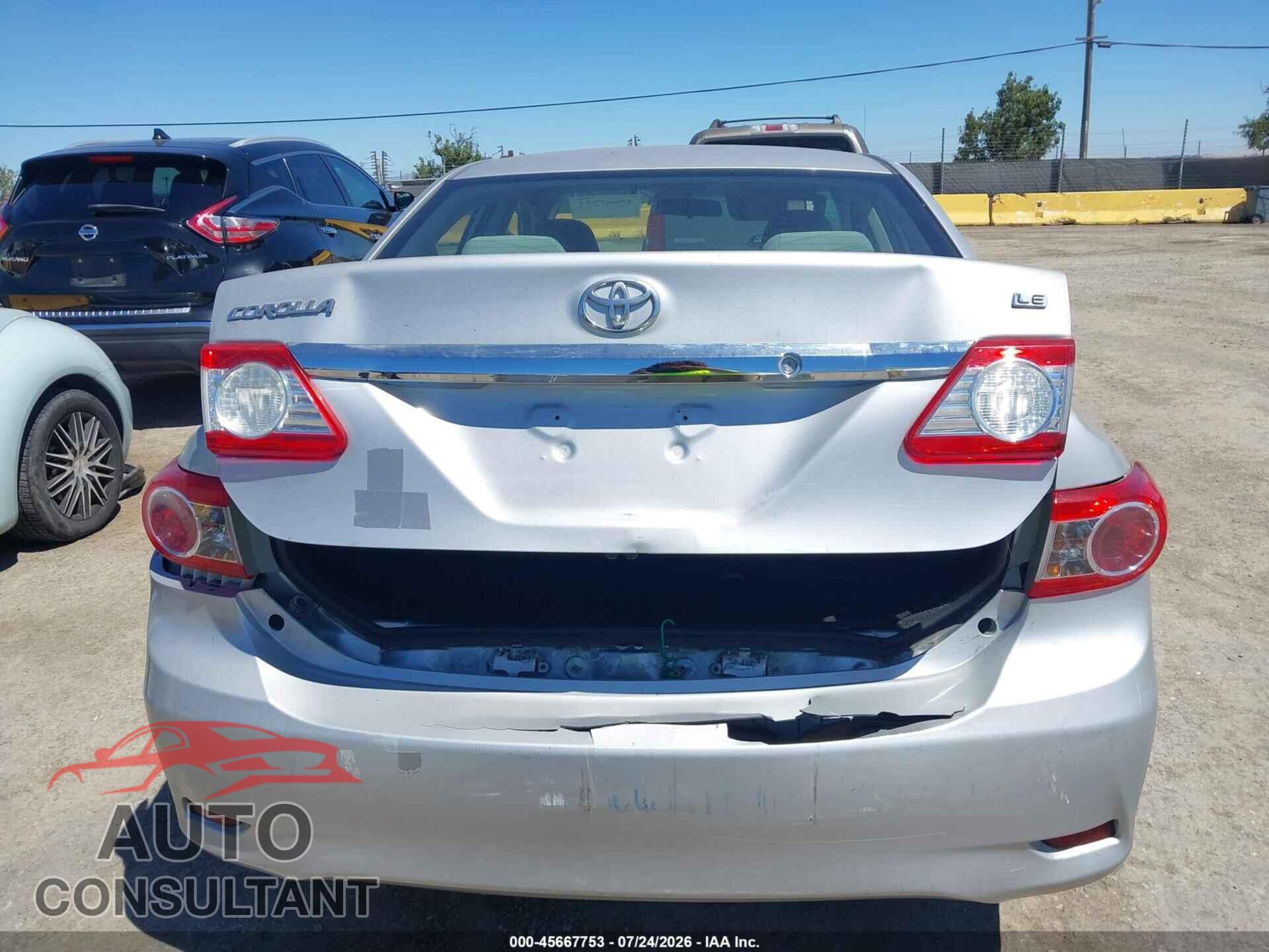 TOYOTA COROLLA 2013 - 2T1BU4EE1DC086830