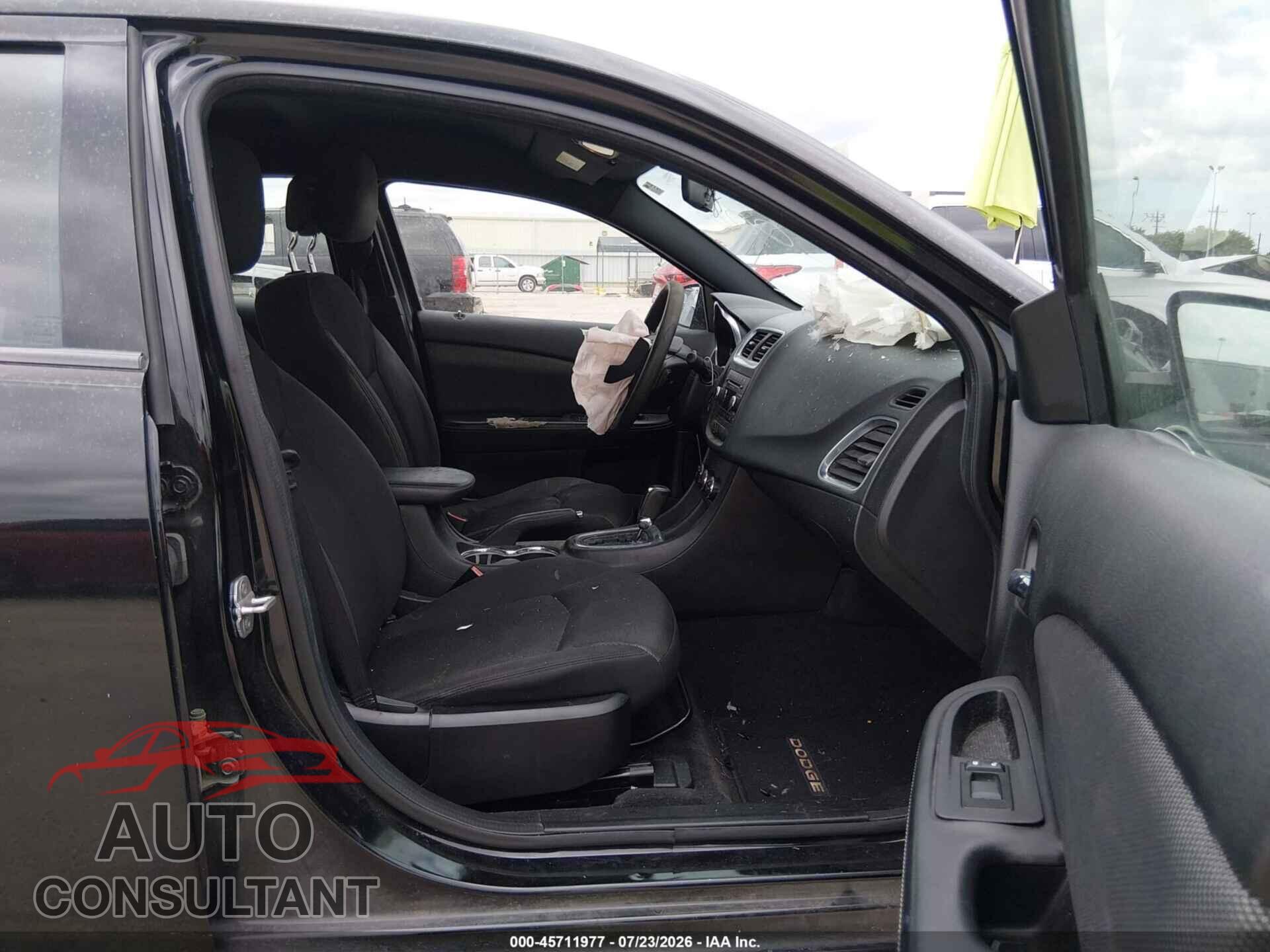 DODGE AVENGER 2013 - 1C3CDZAB8DN710086