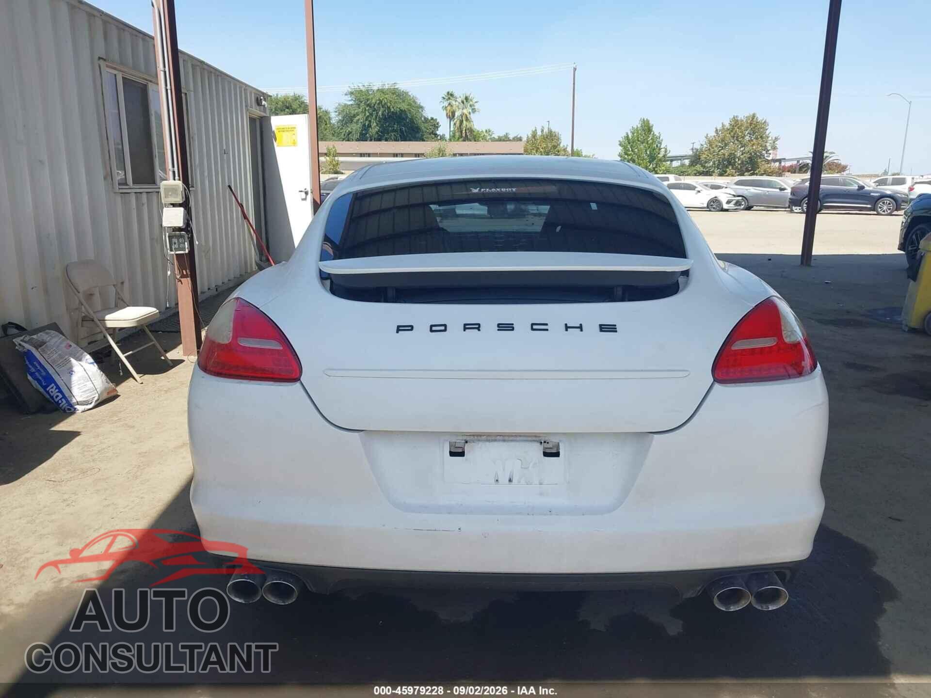 PORSCHE PANAMERA 2011 - WP0AA2A76BL018075