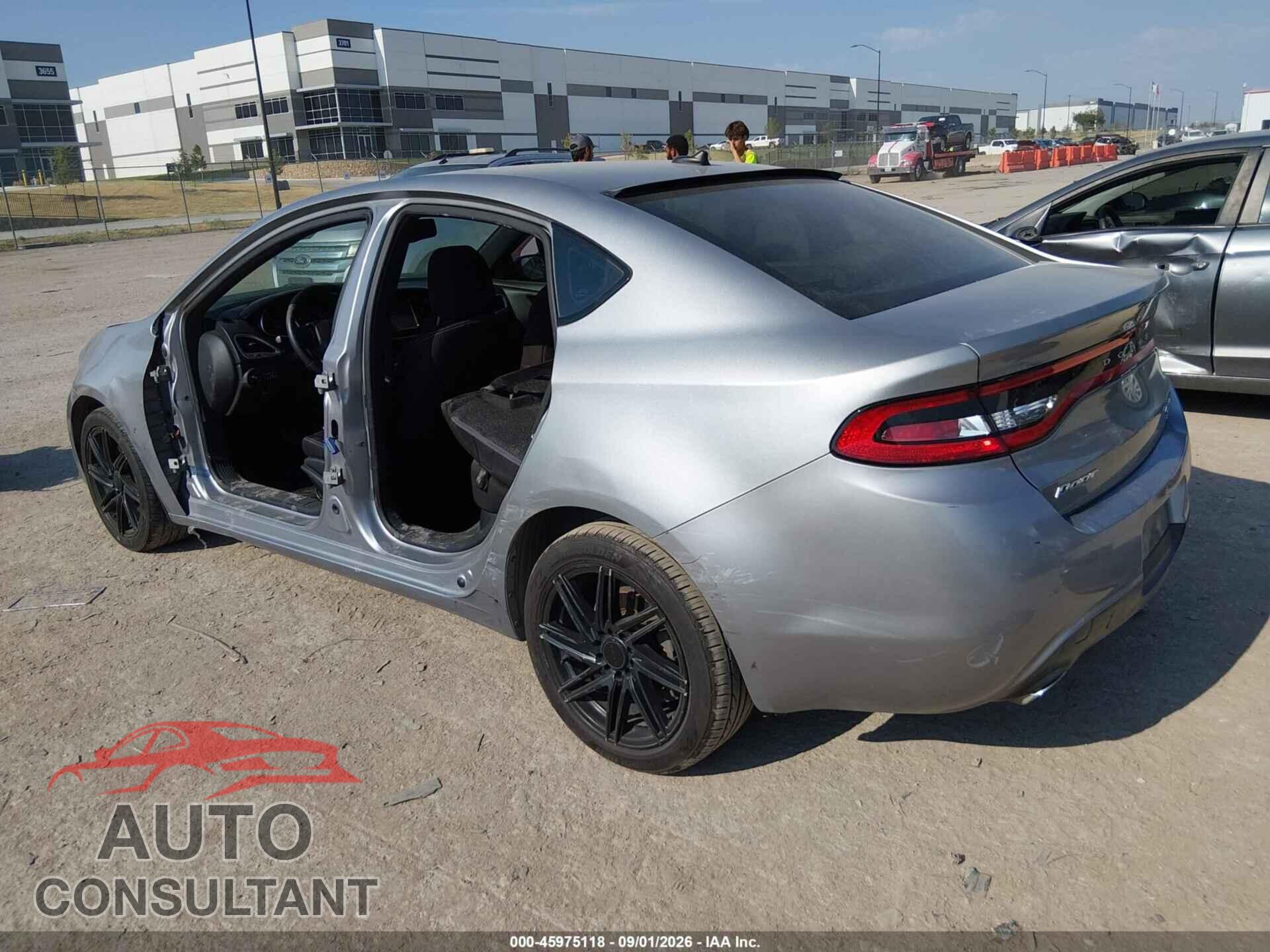 DODGE DART 2014 - 1C3CDFBB5ED745740