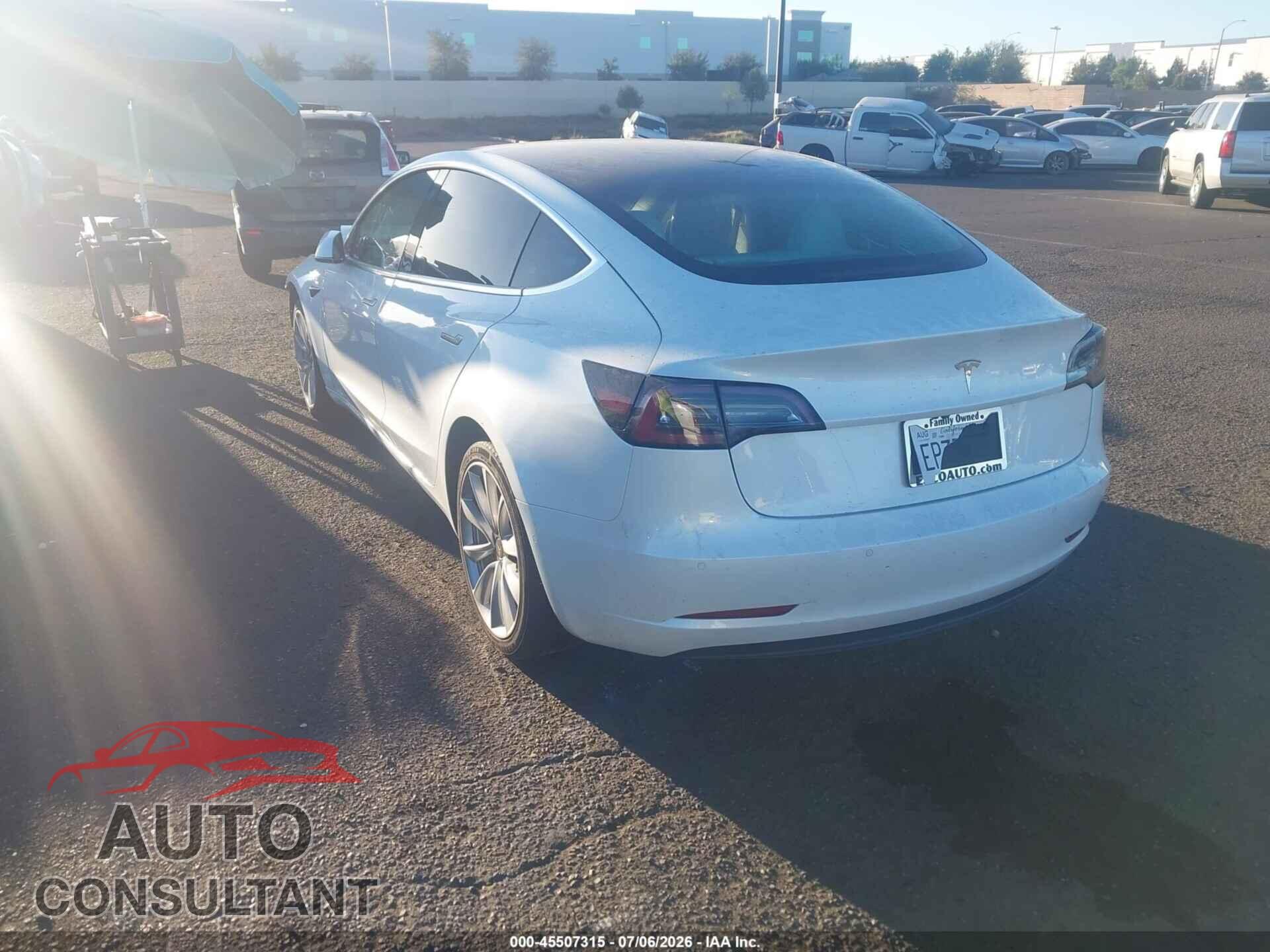 TESLA MODEL 3 2019 - 5YJ3E1EA0KF509807