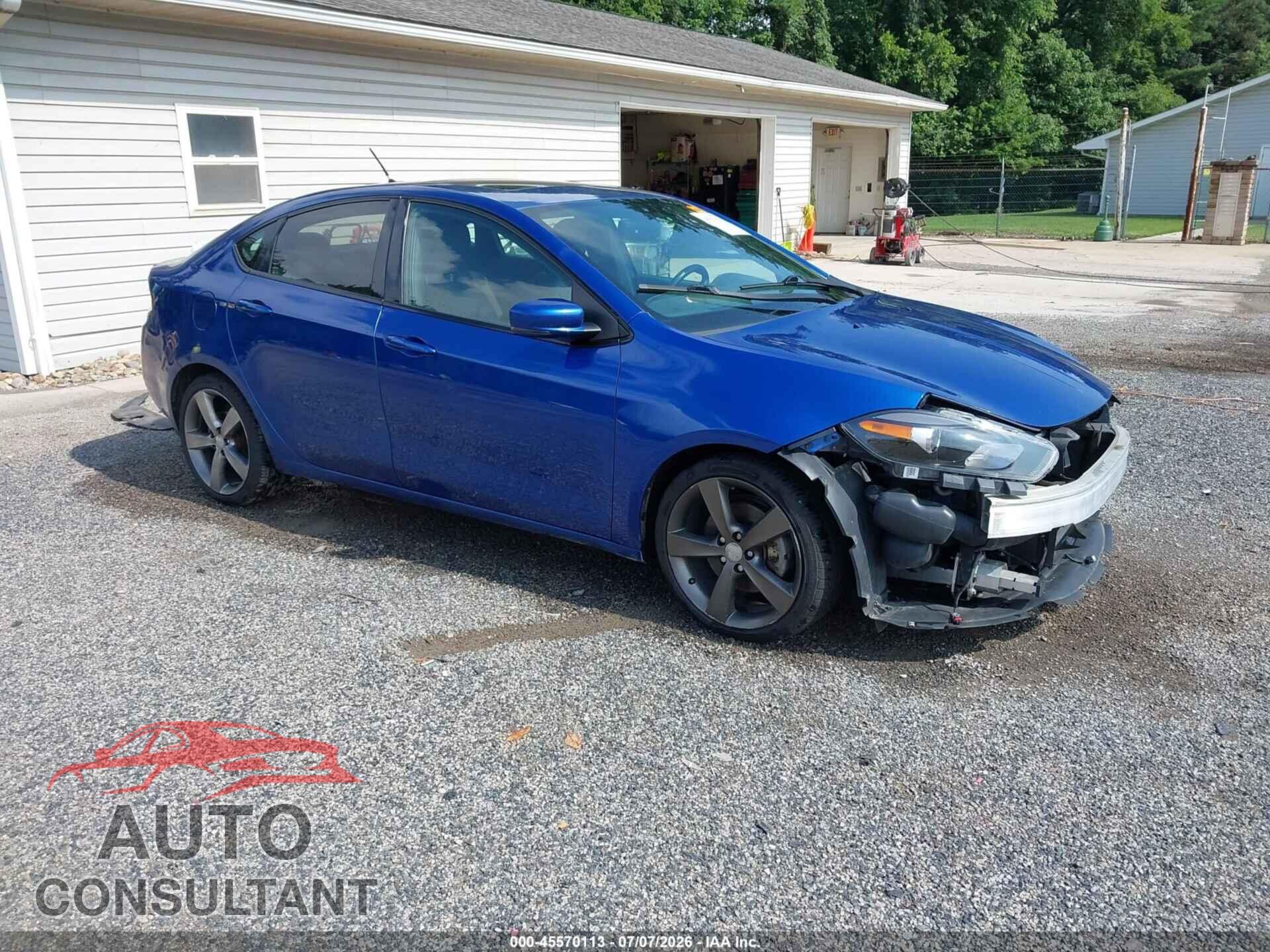 DODGE DART 2013 - 1C3CDFCB9DD315688