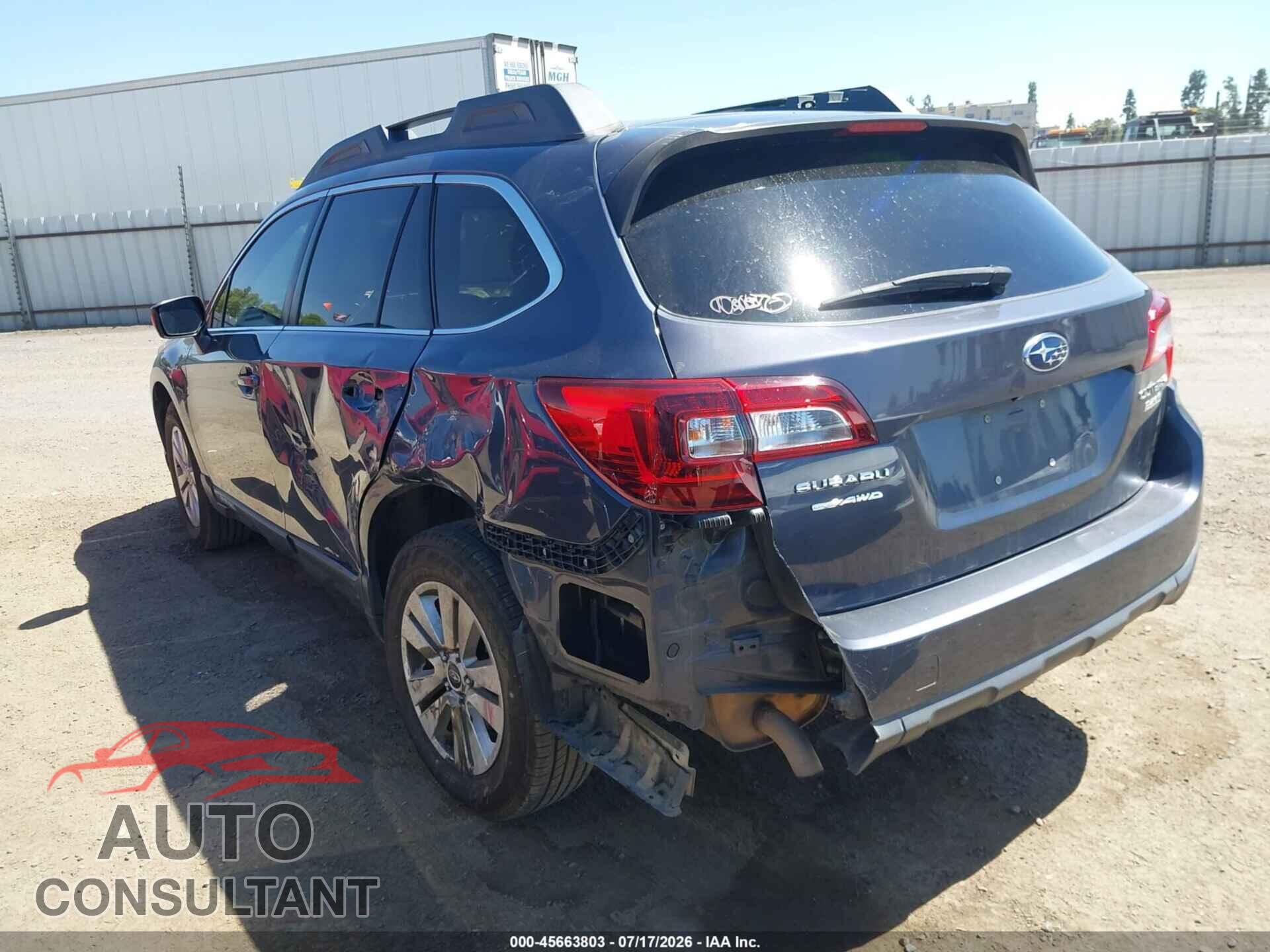 SUBARU OUTBACK 2017 - 4S4BSAAC2H3333985