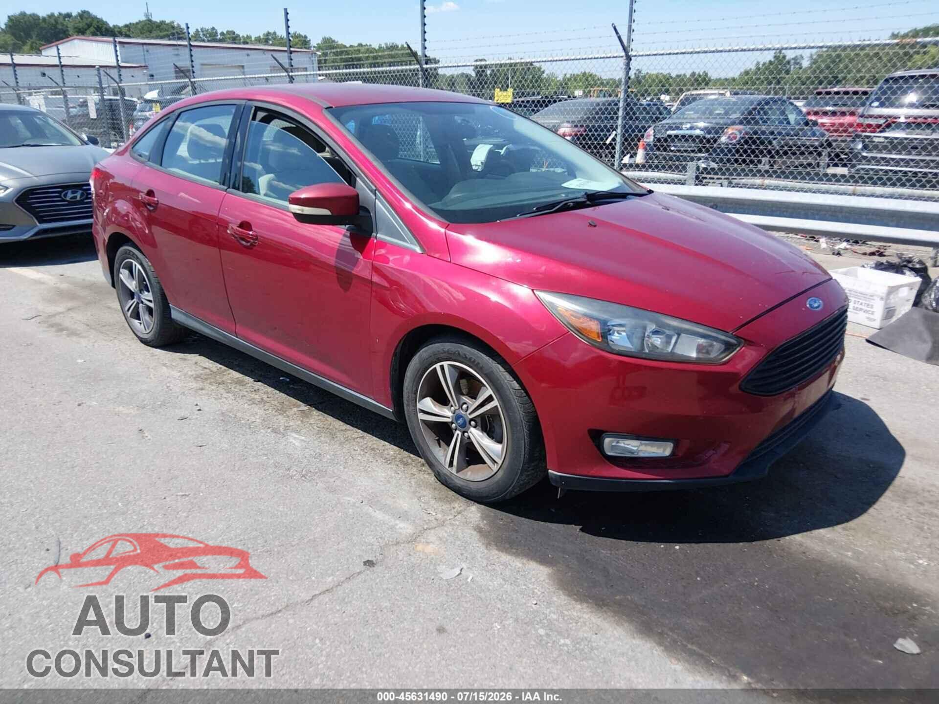 FORD FOCUS 2017 - 1FADP3FE9HL251598