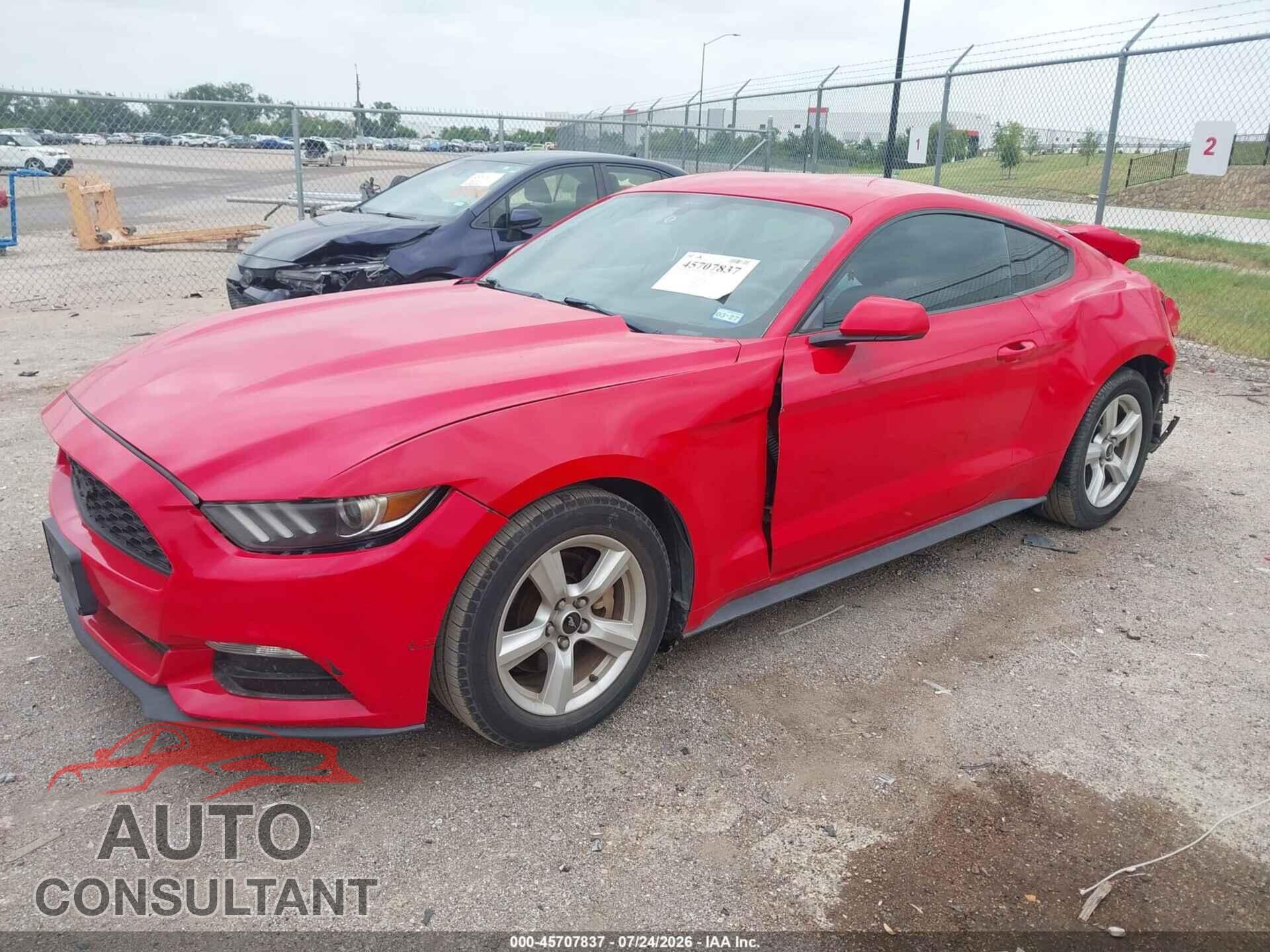 FORD MUSTANG 2017 - 1FA6P8AM2H5276853