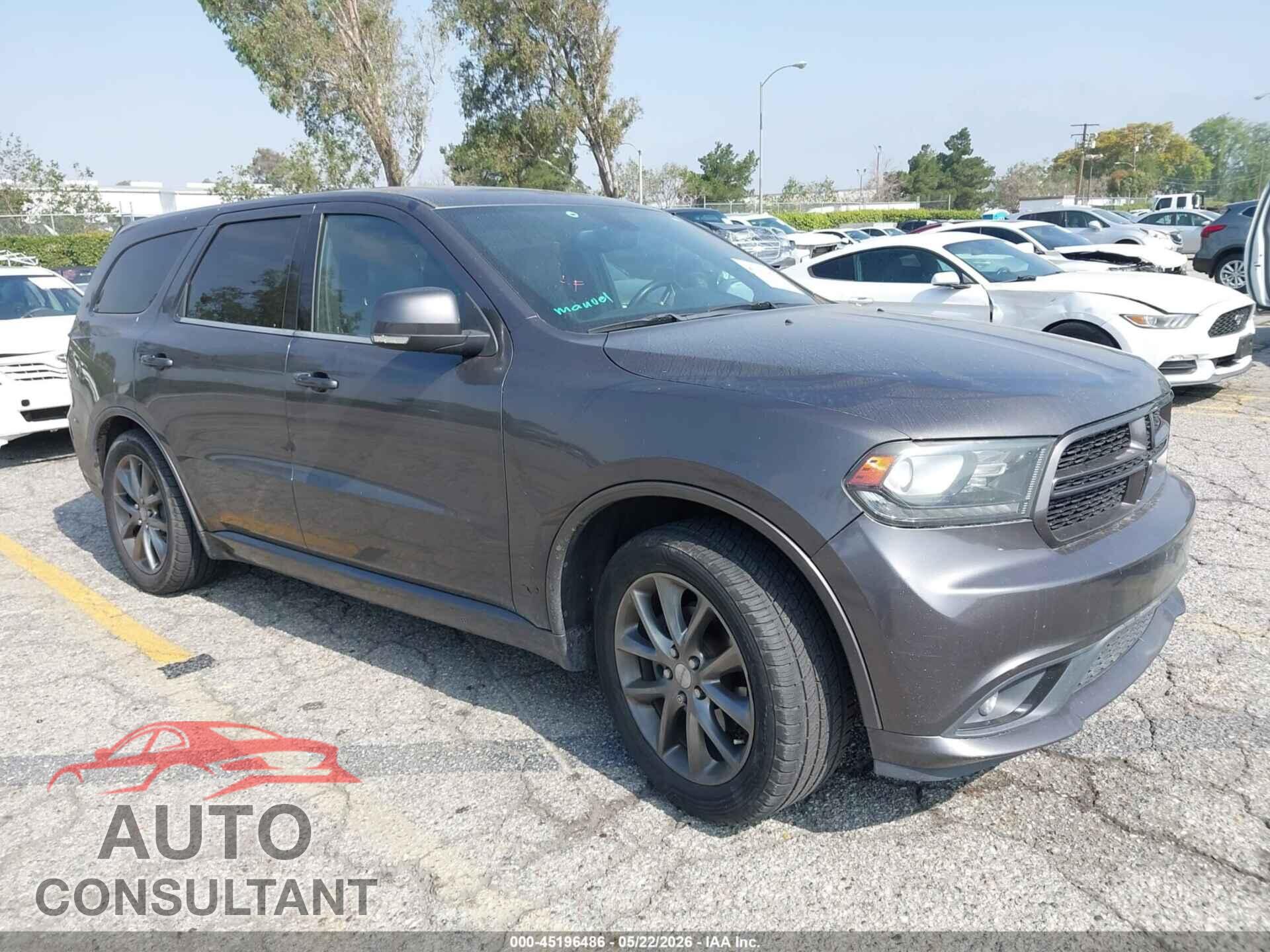 DODGE DURANGO 2015 - 1C4RDHDG5FC100832