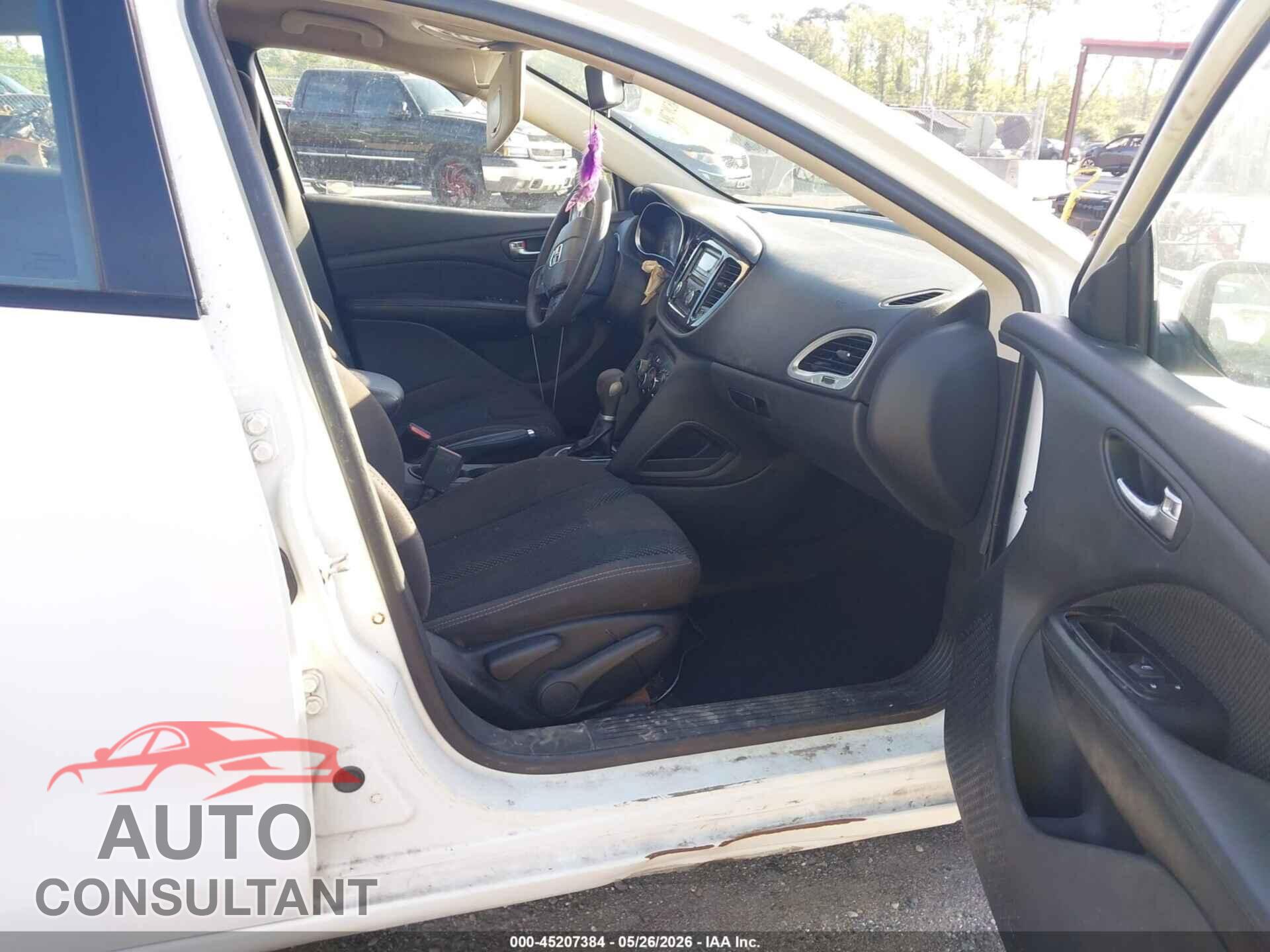 DODGE DART 2015 - 1C3CDFBB7FD140605