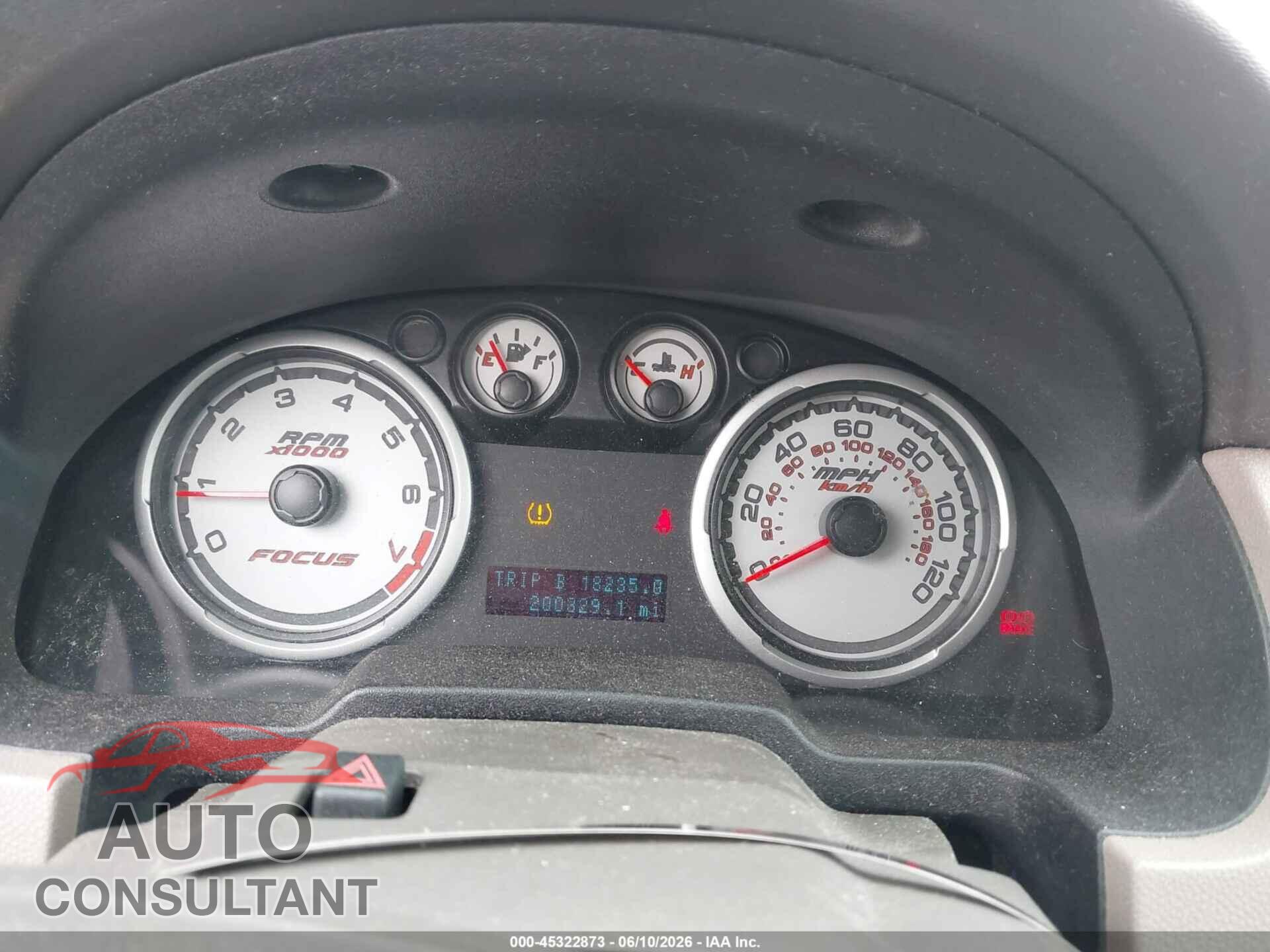 FORD FOCUS 2009 - 1FAHP35N99W206616