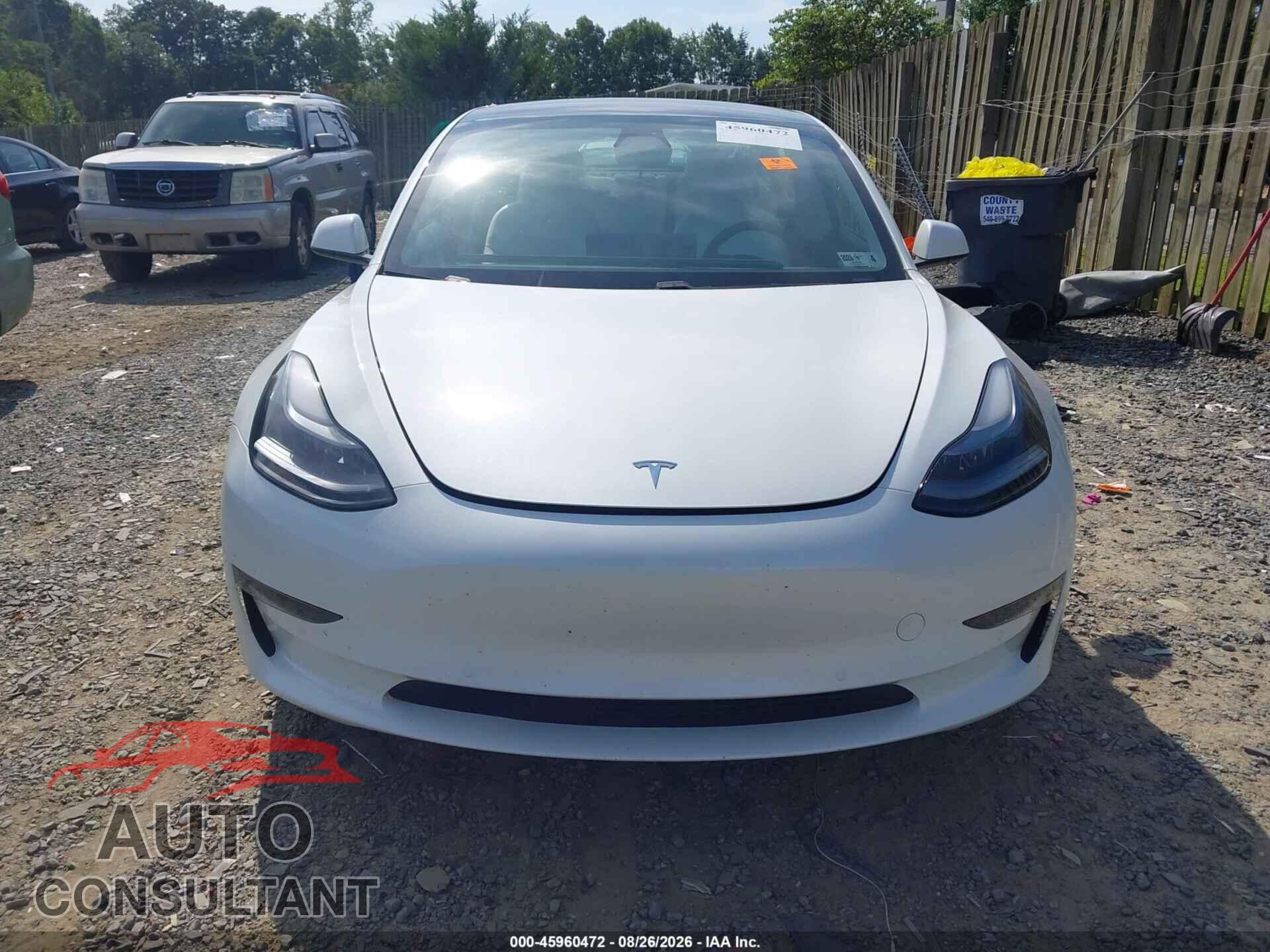 TESLA MODEL 3 2021 - 5YJ3E1EA1MF030072