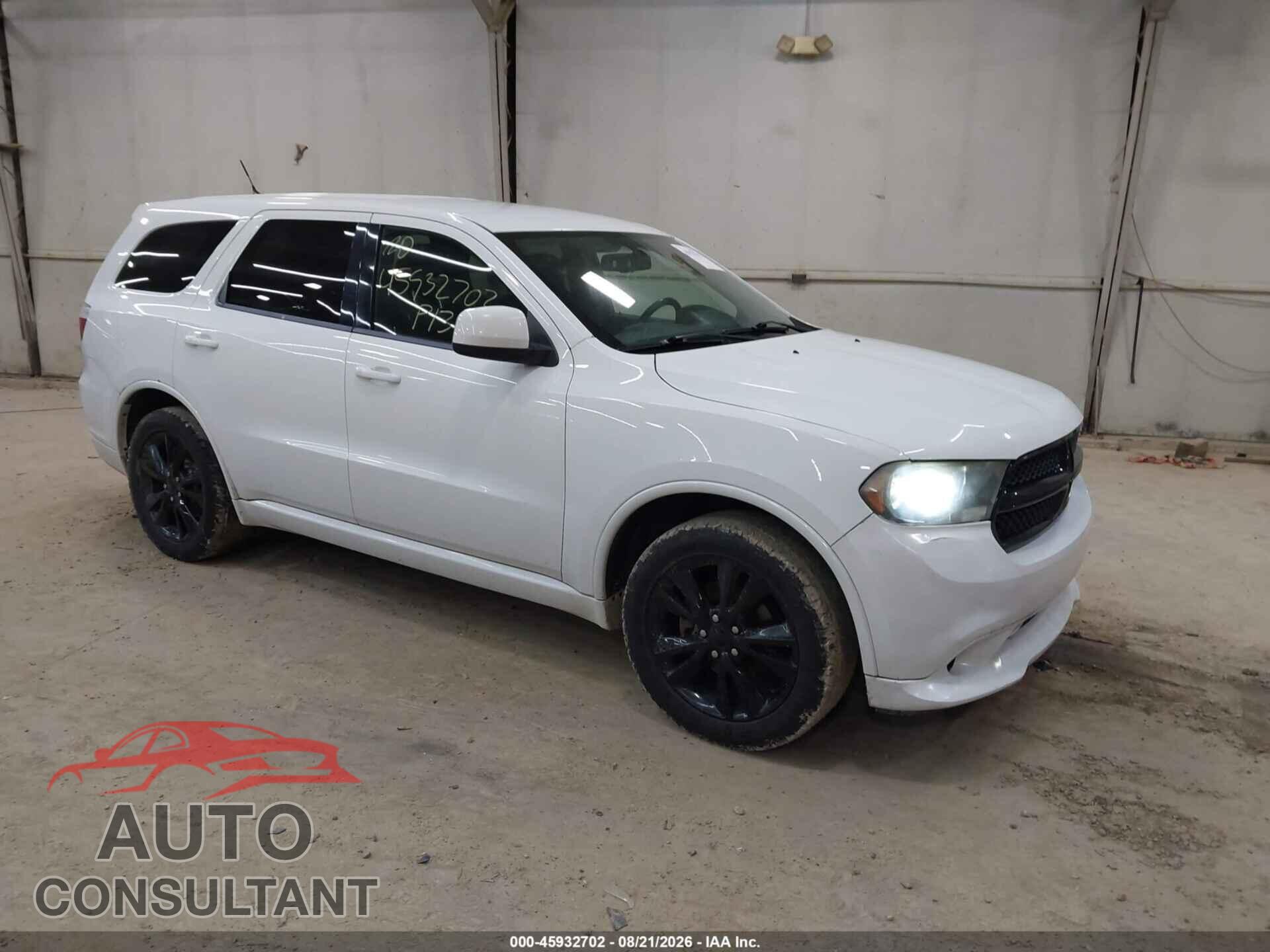 DODGE DURANGO 2013 - 1C4RDJAG7DC682795