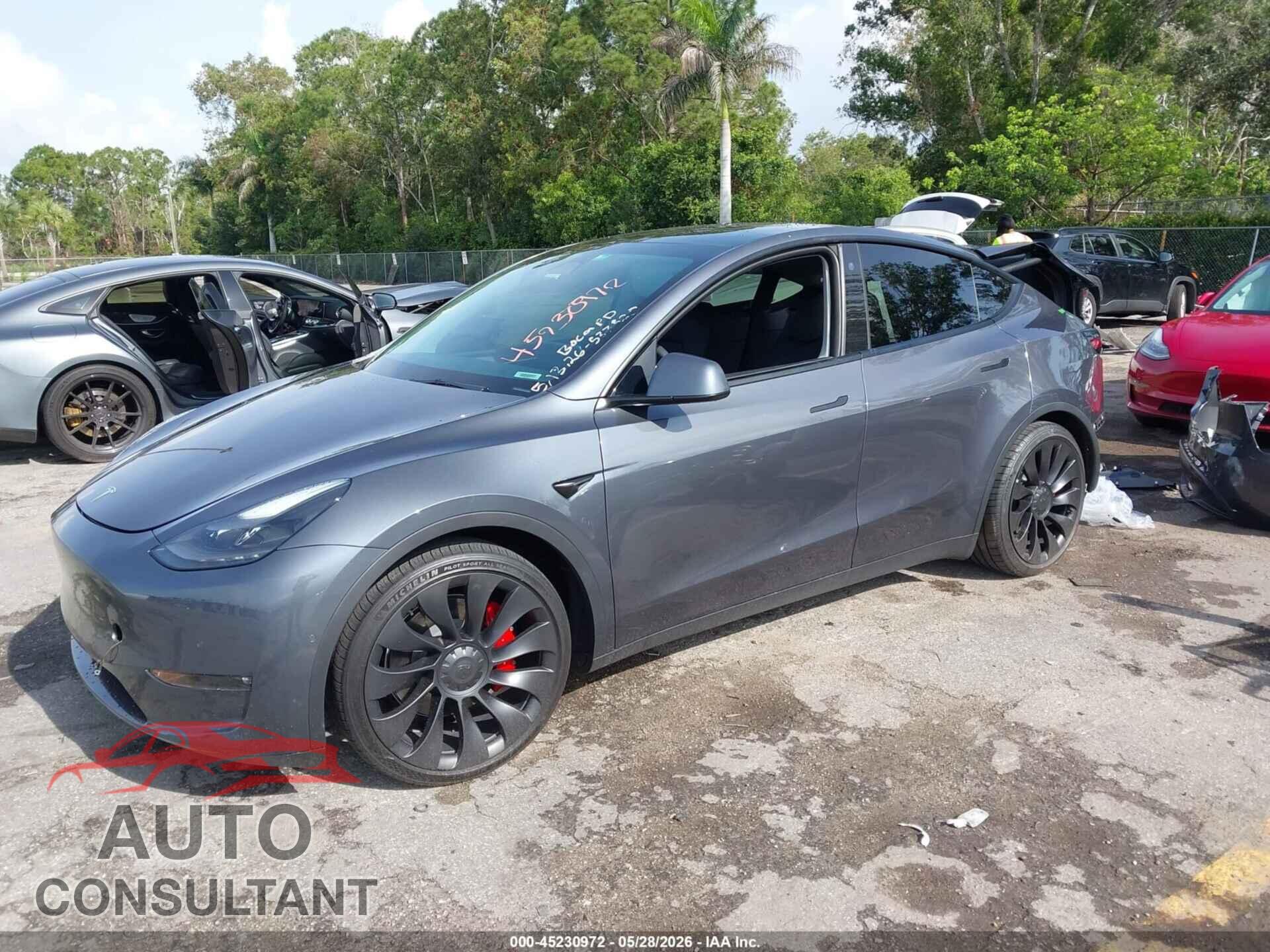 TESLA MODEL Y 2022 - 7SAYGDEF6NF533520