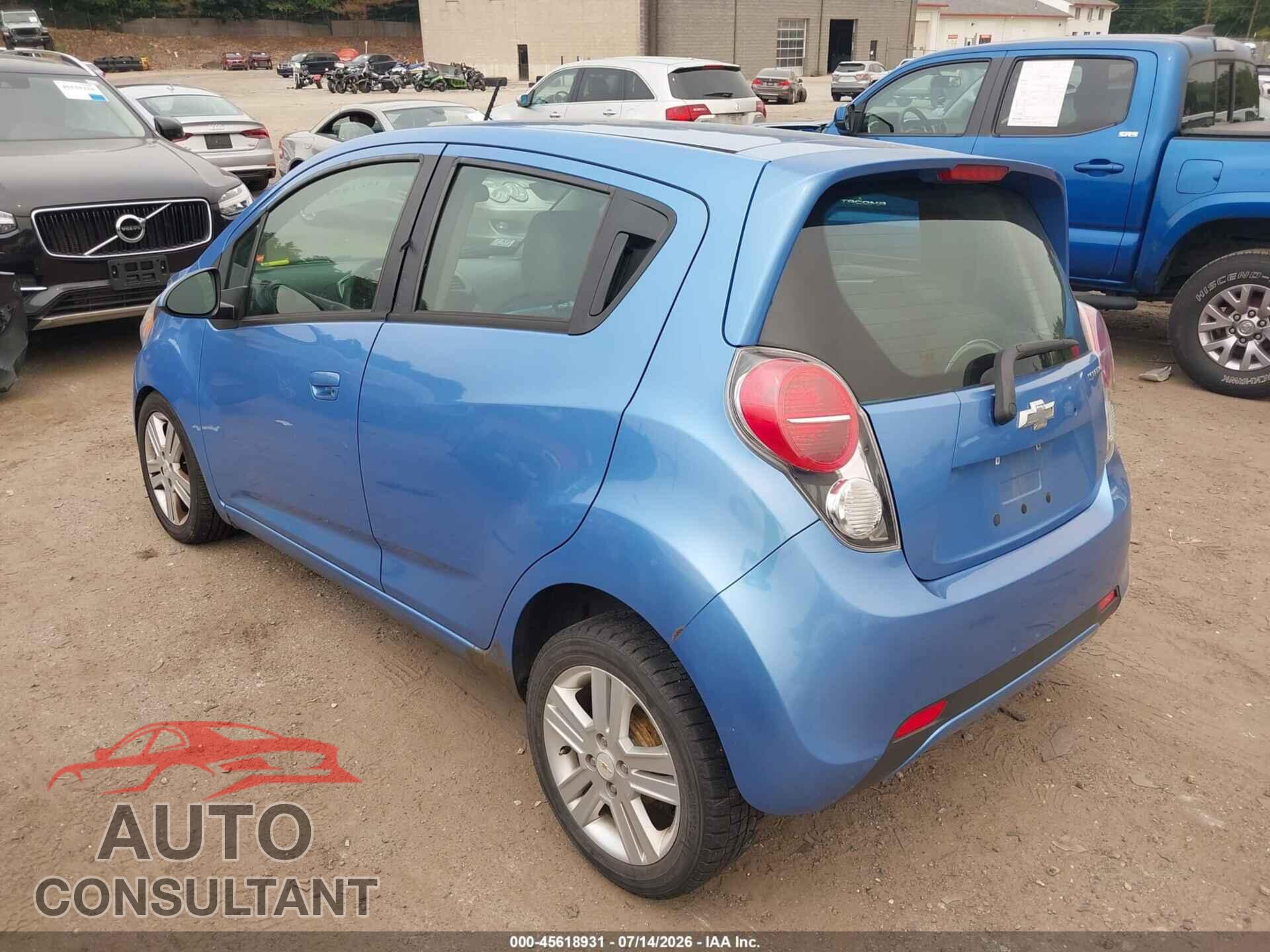 CHEVROLET SPARK 2013 - KL8CD6S99DC506231