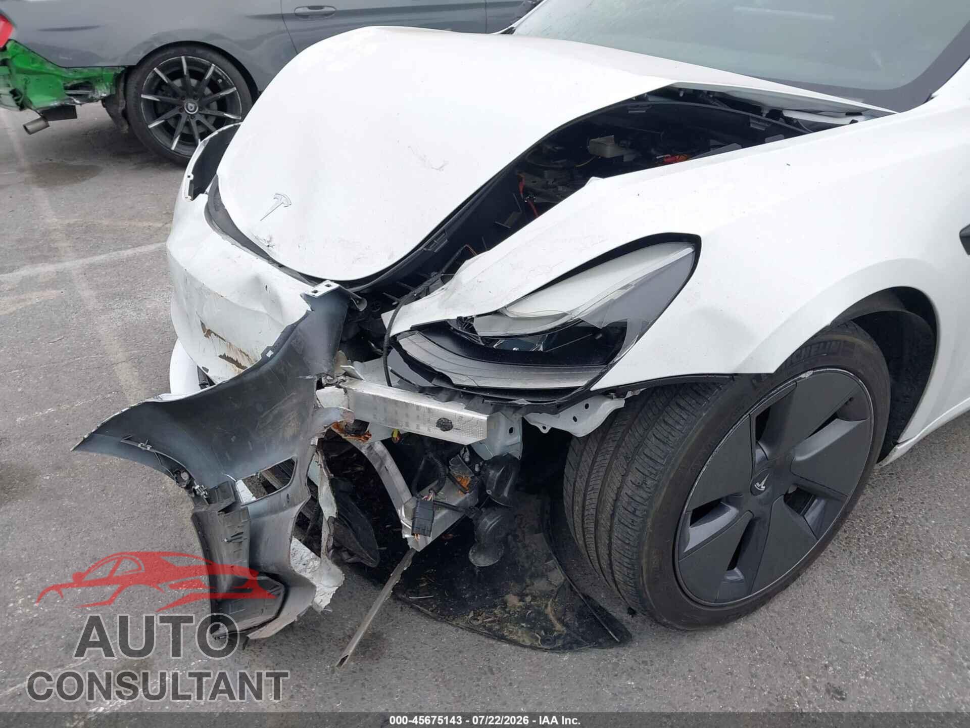 TESLA MODEL 3 2022 - 5YJ3E1EBXNF275740