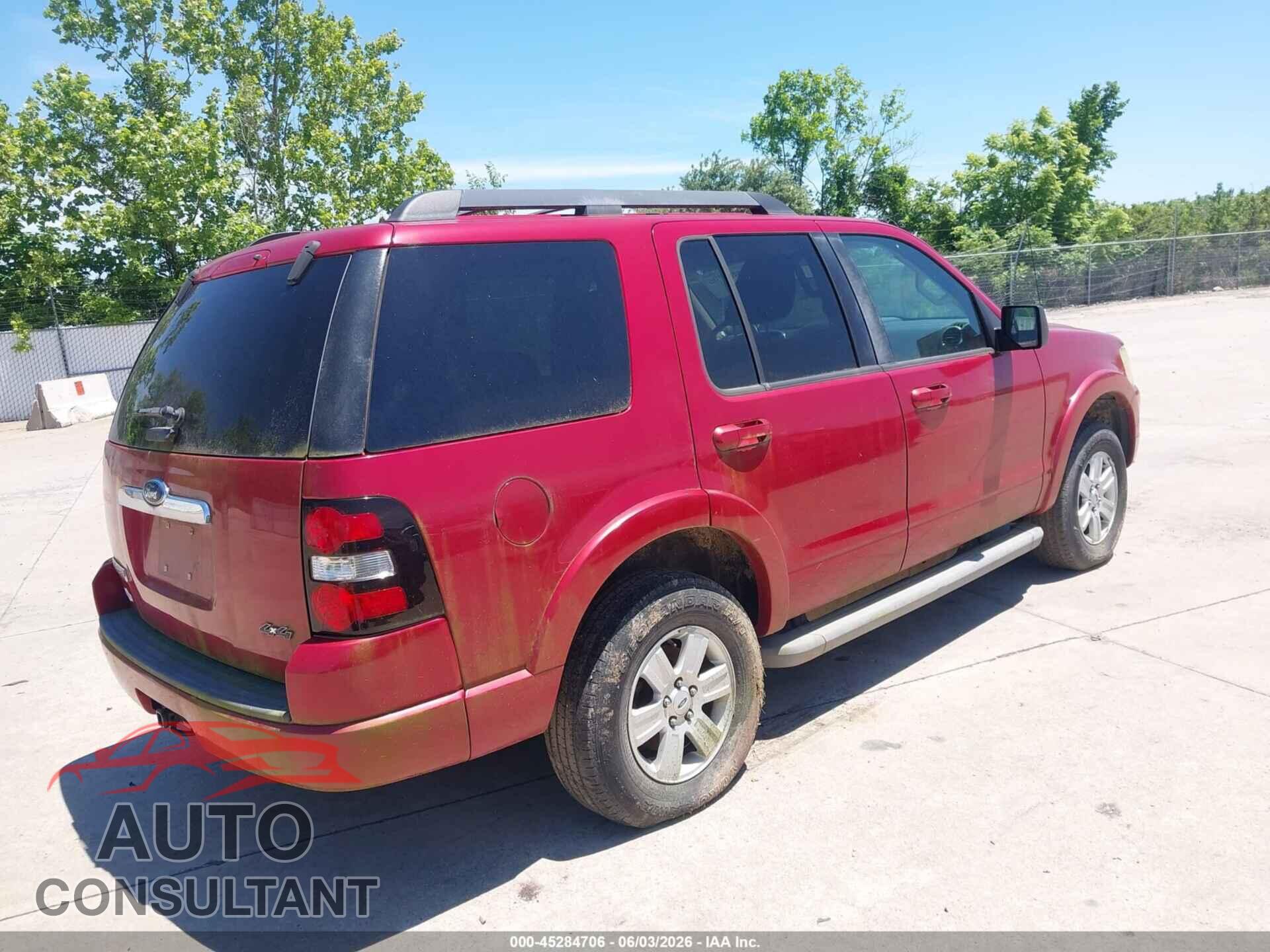 FORD EXPLORER 2010 - 1FMEU7DE9AUA35487