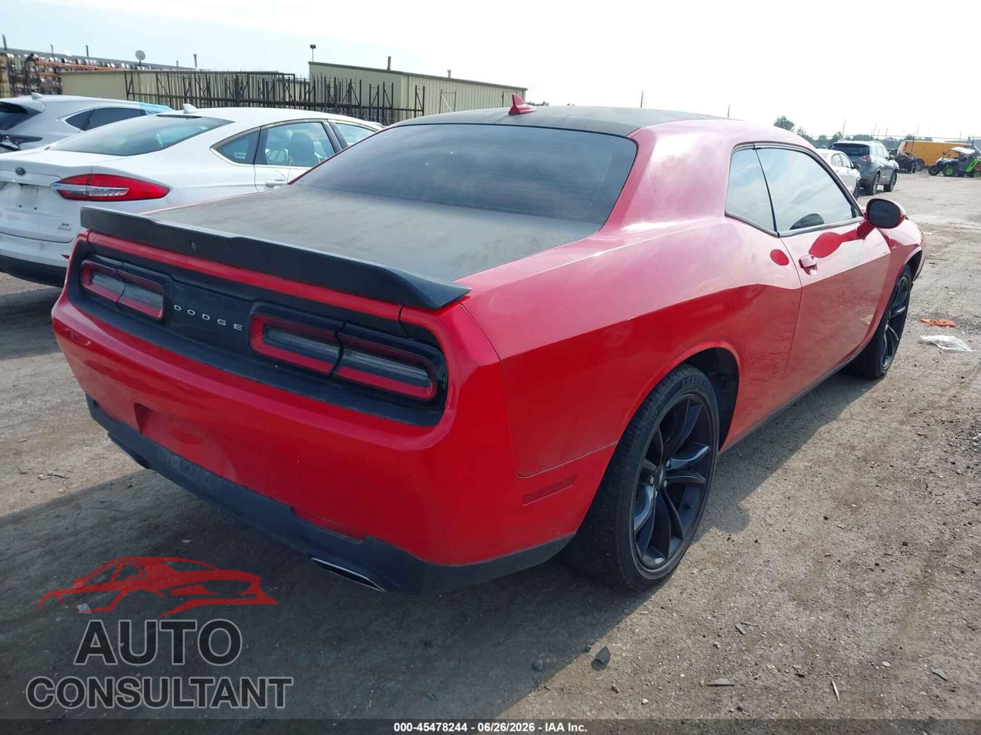 DODGE CHALLENGER 2018 - 2C3CDZAG8JH118686