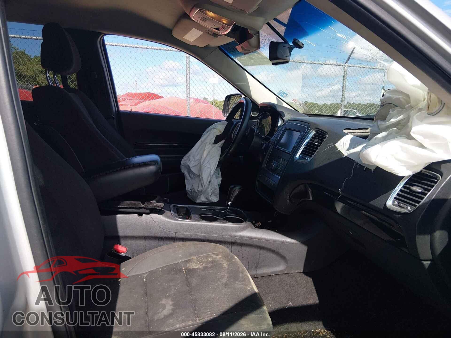 DODGE DURANGO 2012 - 1C4RDJDG6CC107565