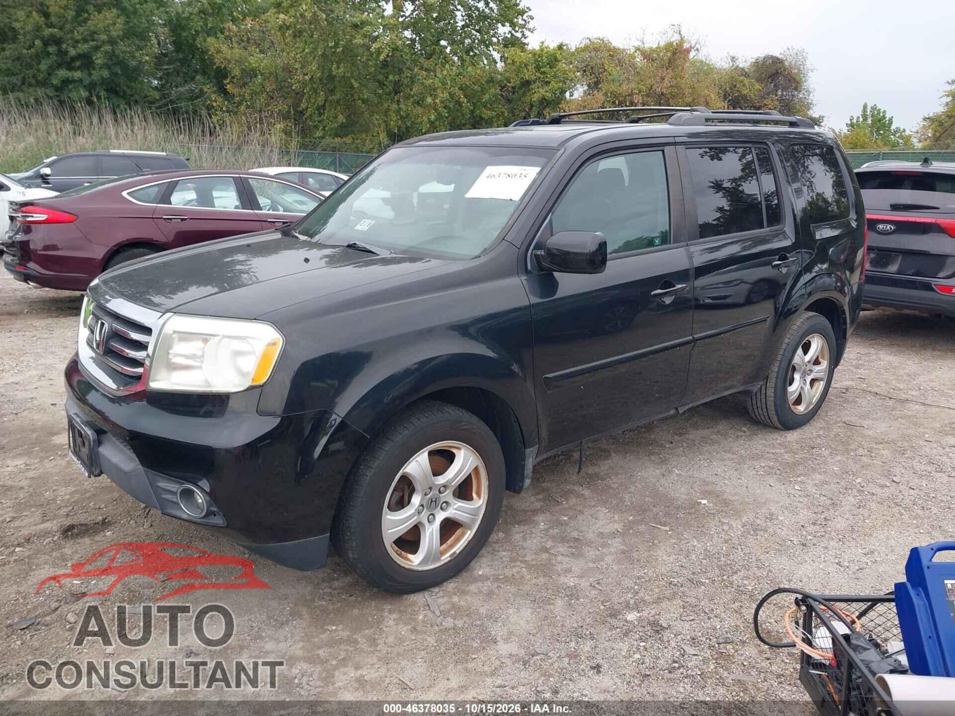HONDA PILOT 2012 - 5FNYF4H5XCB007732