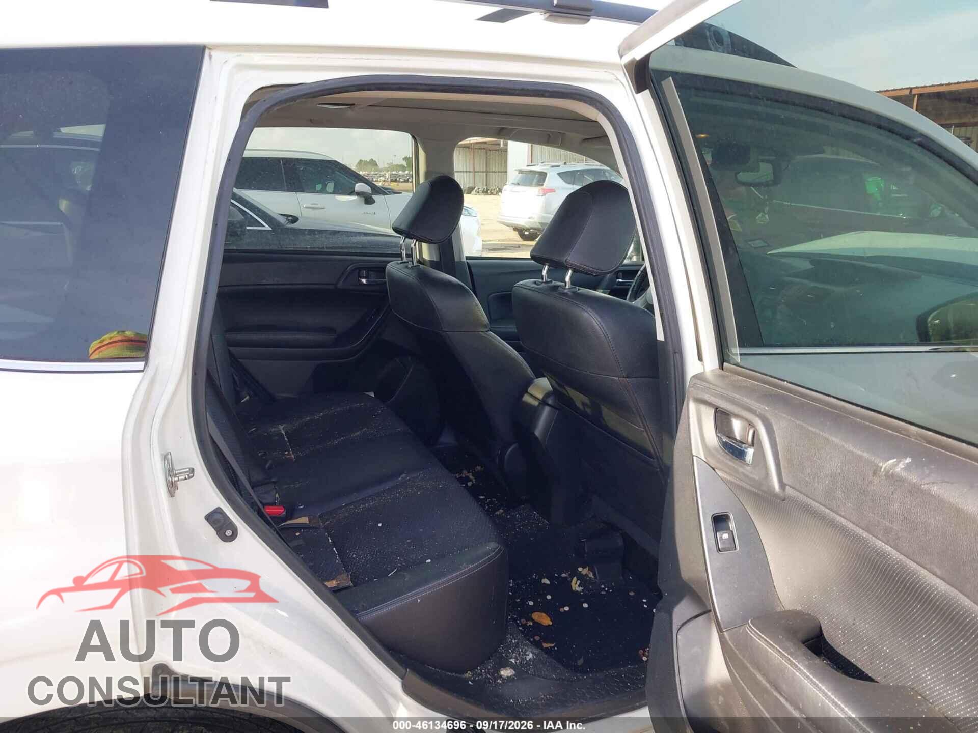 SUBARU FORESTER 2014 - JF2SJGDC1EH533357