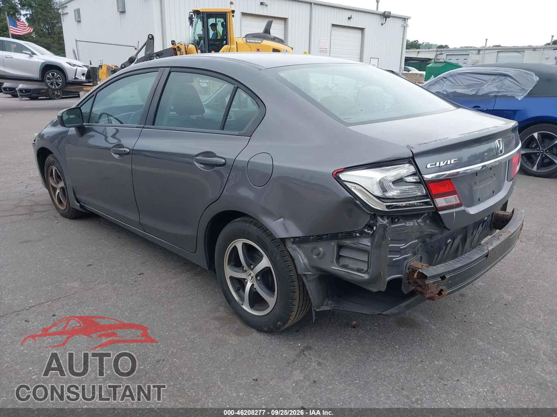 HONDA CIVIC 2015 - 19XFB2F75FE222909