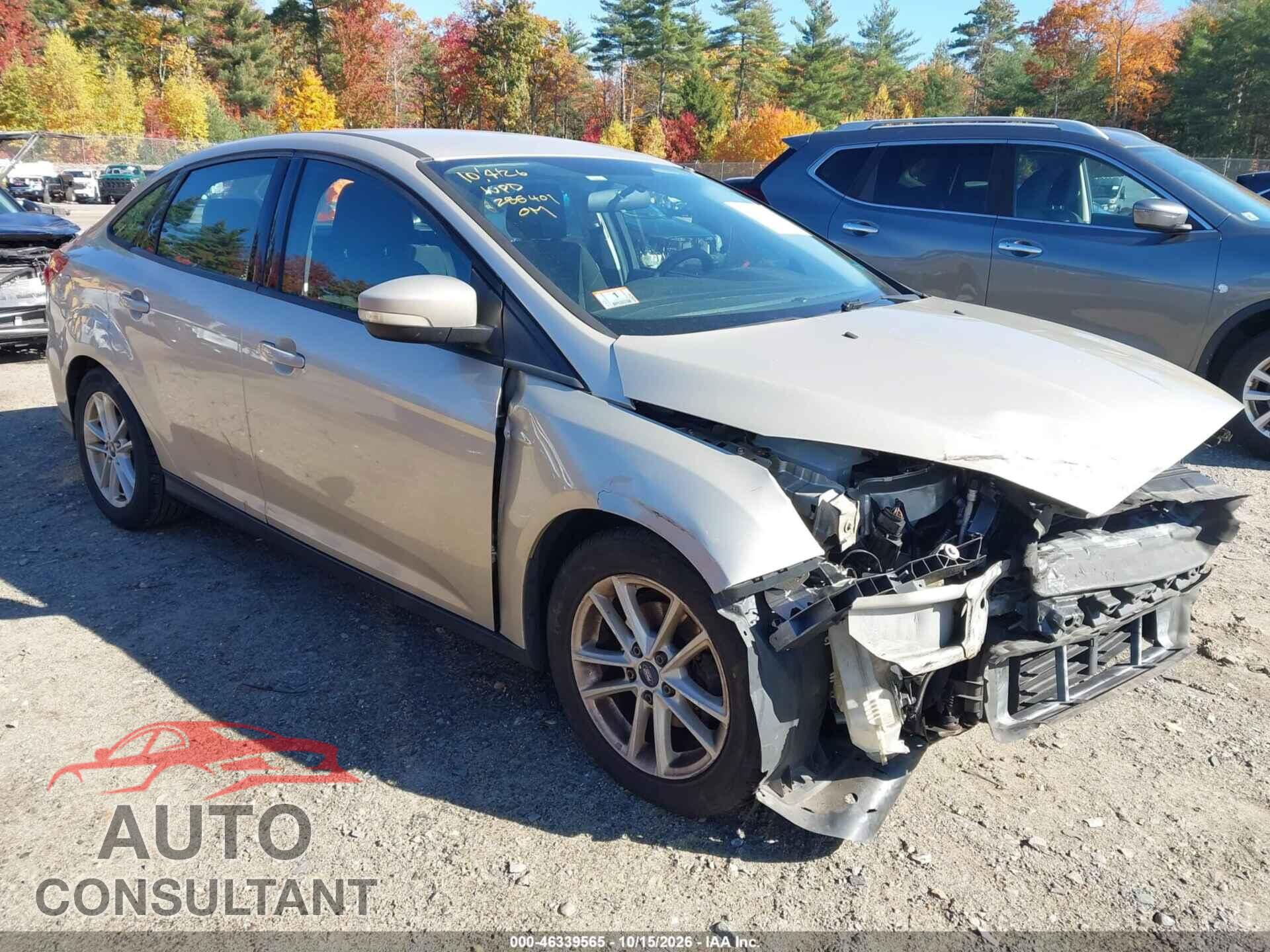 FORD FOCUS 2017 - 1FADP3F29HL288401