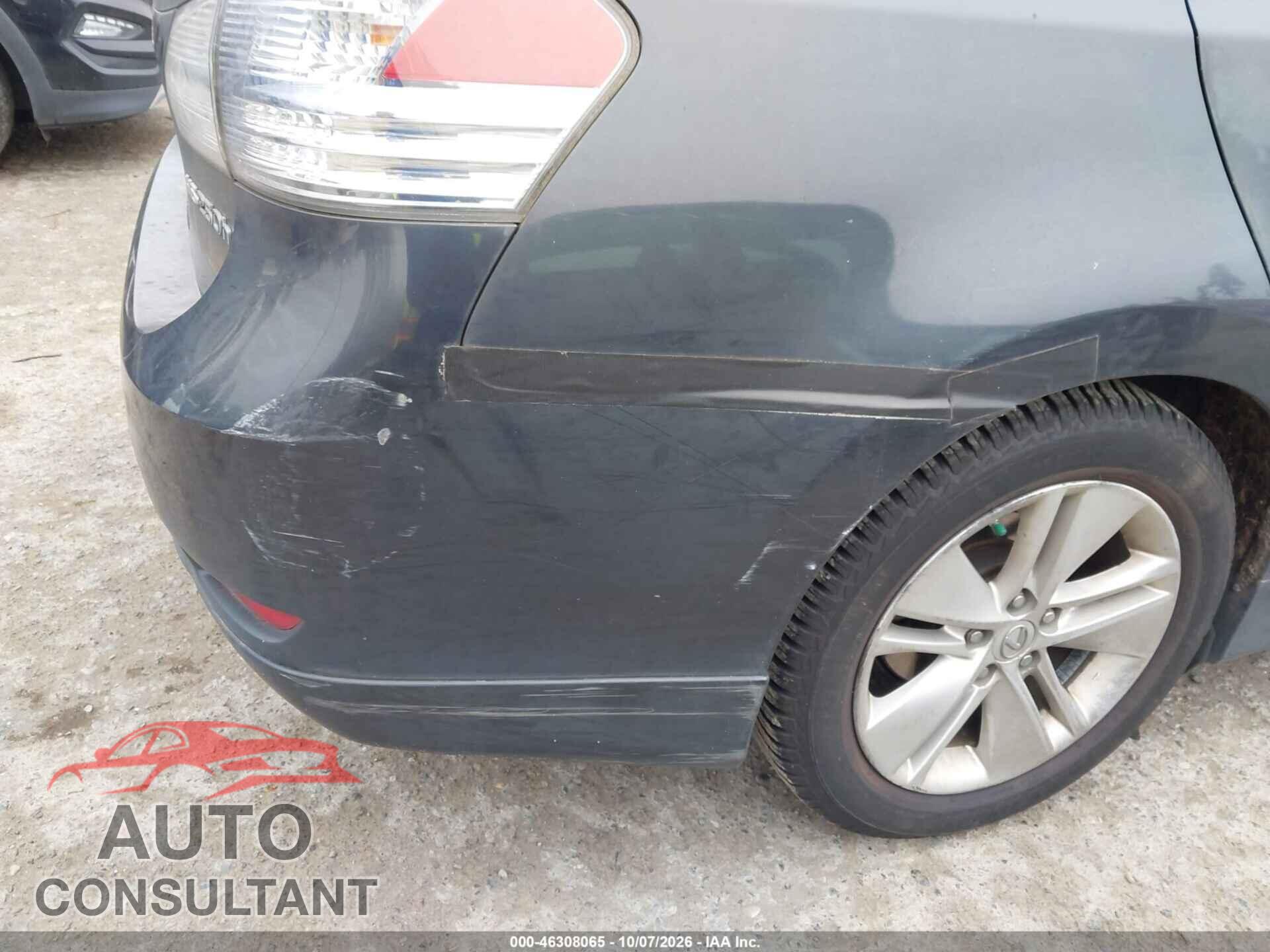 LEXUS HS 250H 2010 - JTHBB1BA9A2007452