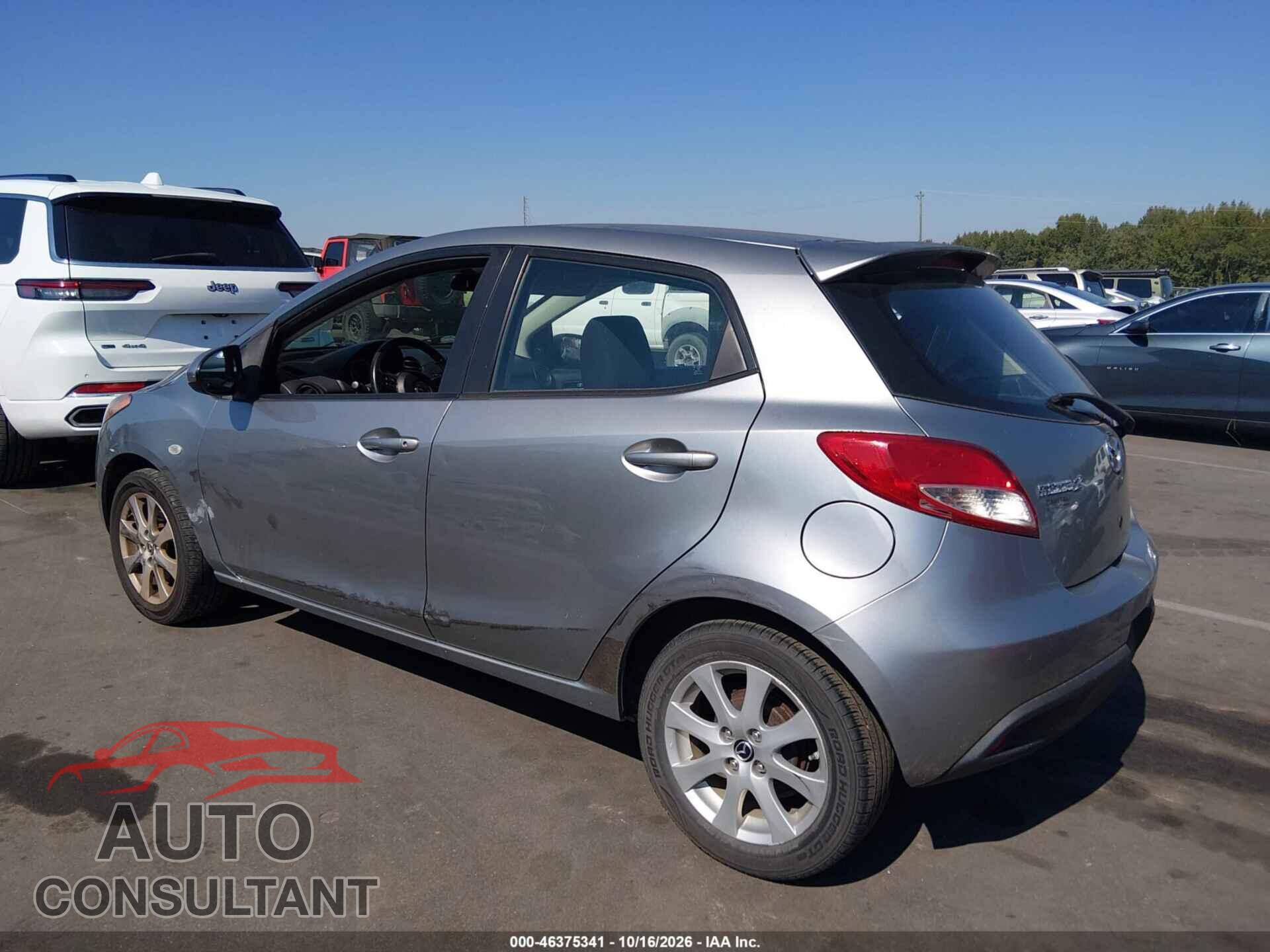 MAZDA MAZDA2 2013 - JM1DE1LY3D0158073