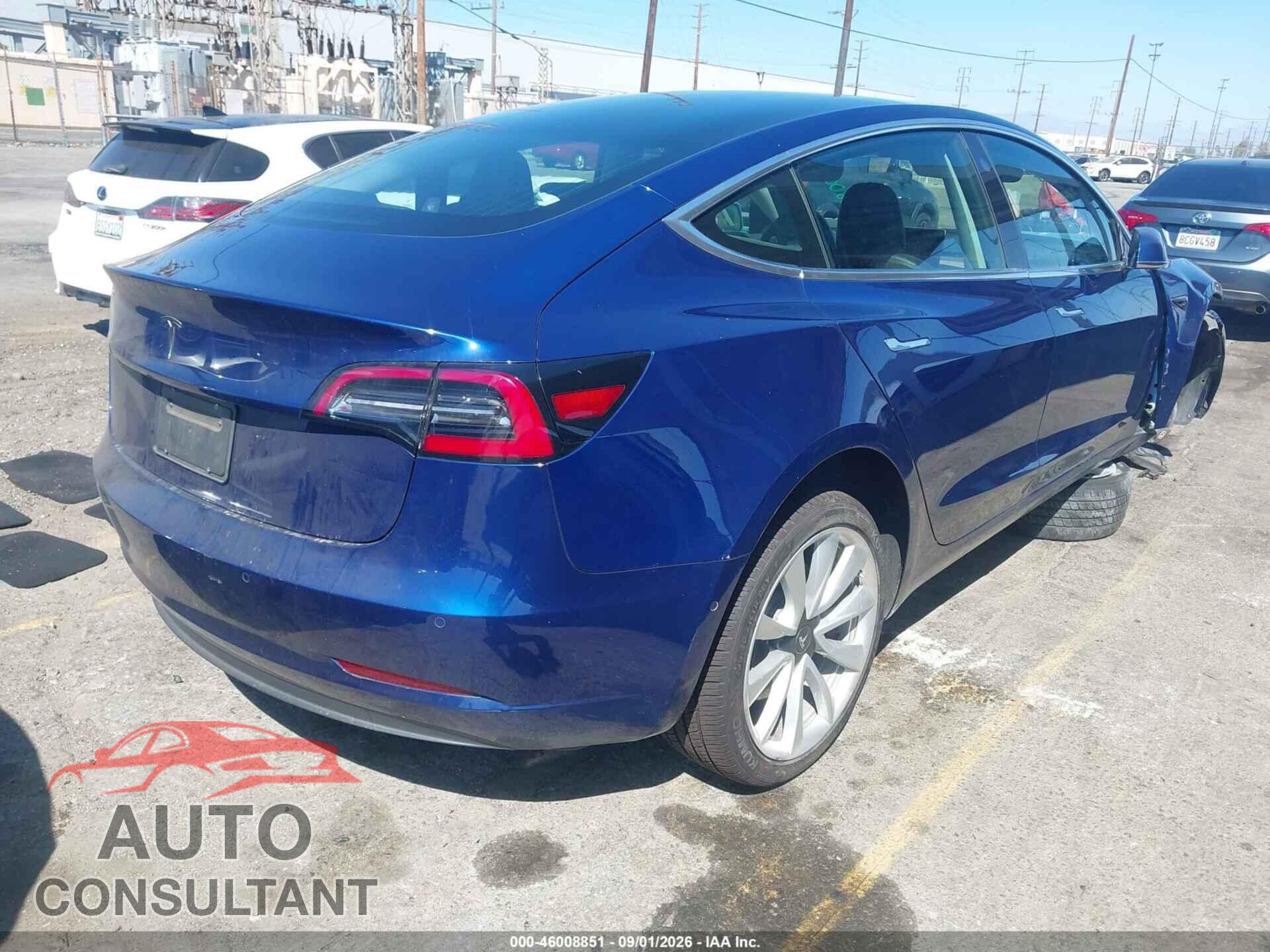 TESLA MODEL 3 2019 - 5YJ3E1EA0KF301278