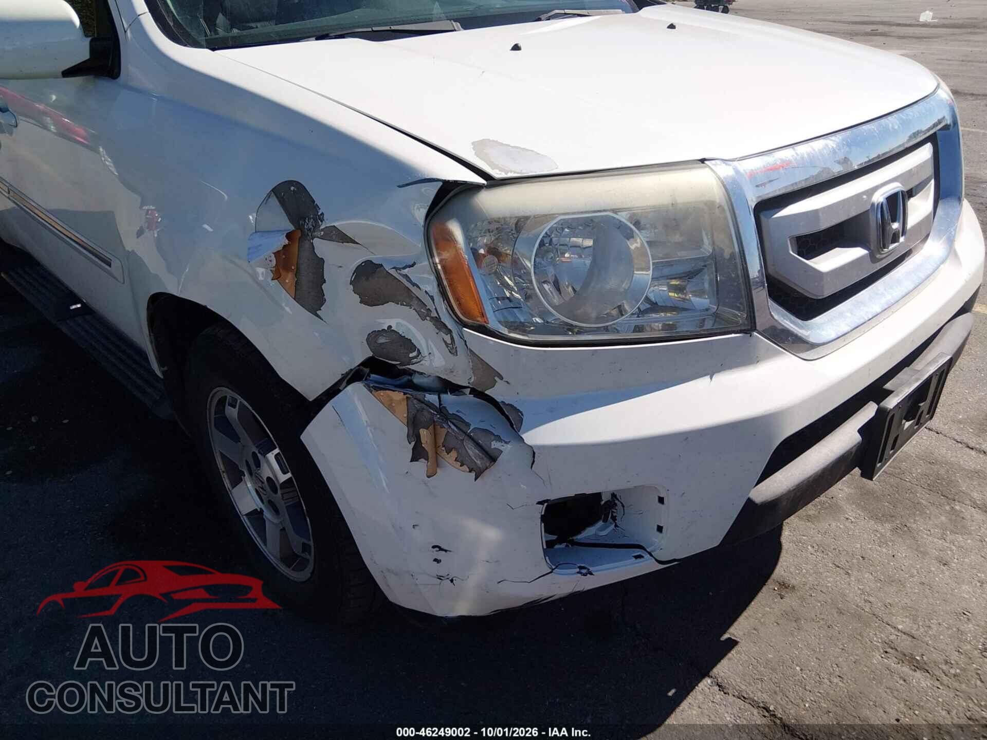 HONDA PILOT 2011 - 5FNYF4H95BB101065