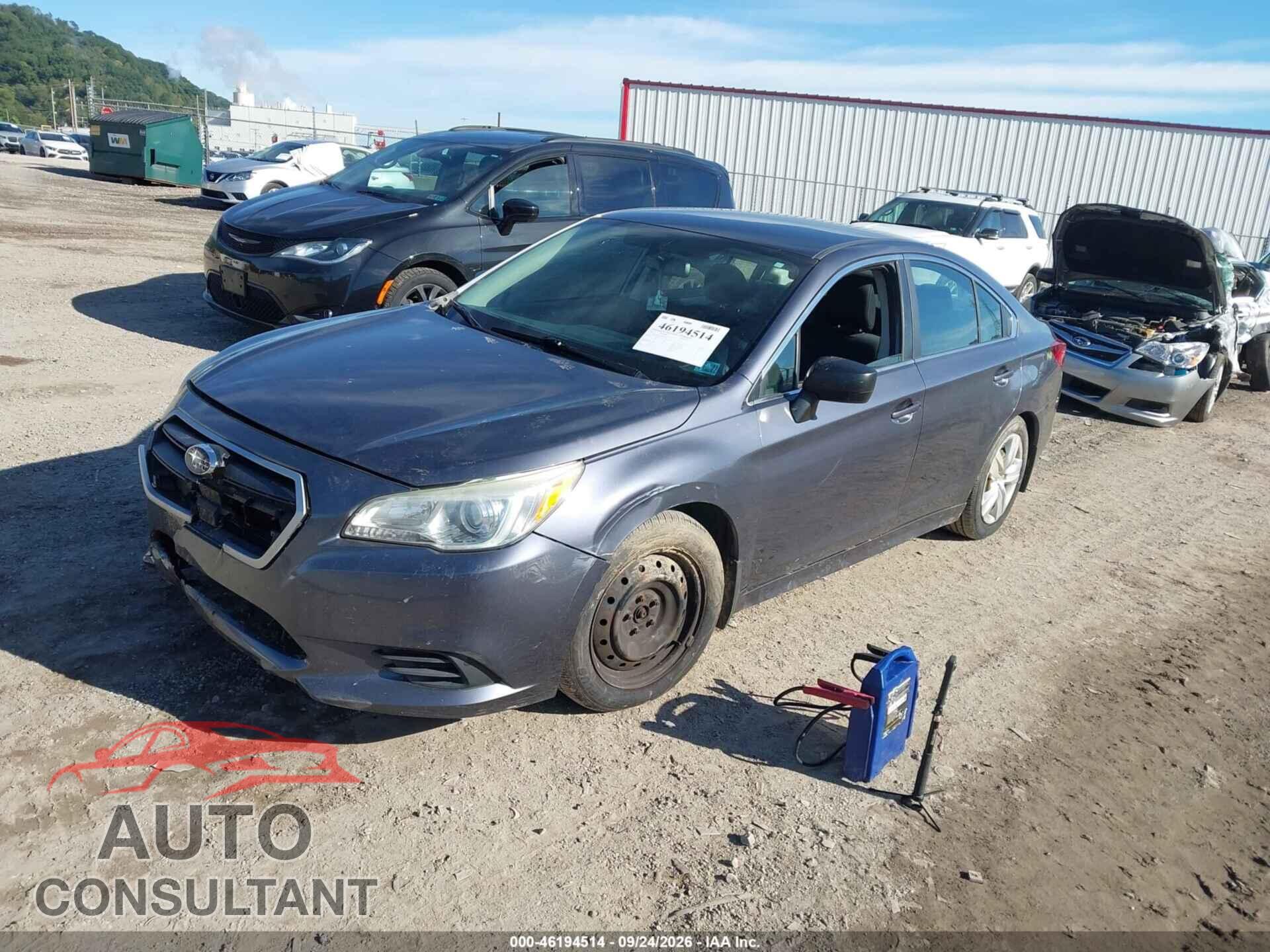 SUBARU LEGACY 2016 - 4S3BNAA61G3025257