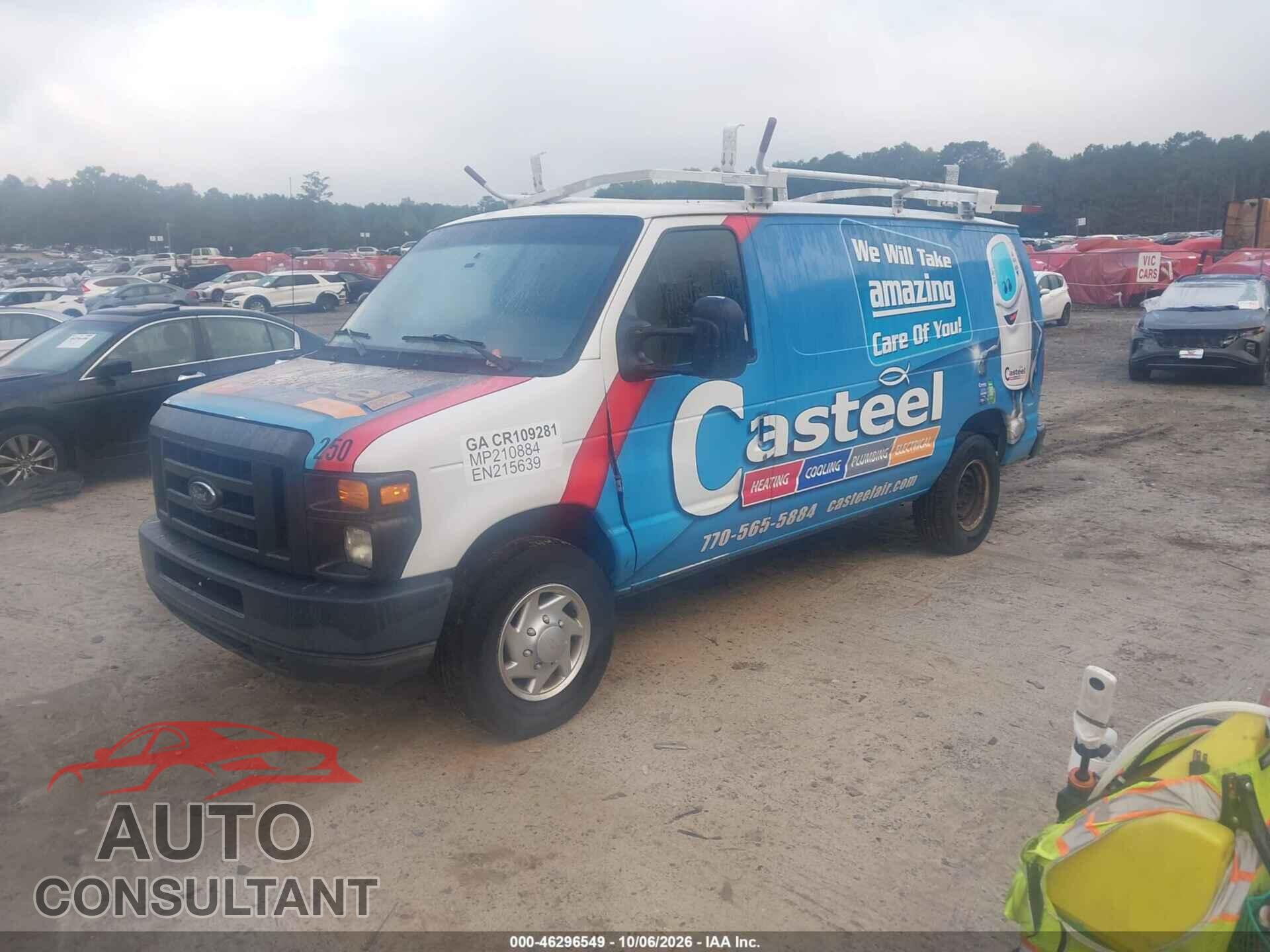 FORD E-250 2012 - 1FTNE2EL6CDA02449