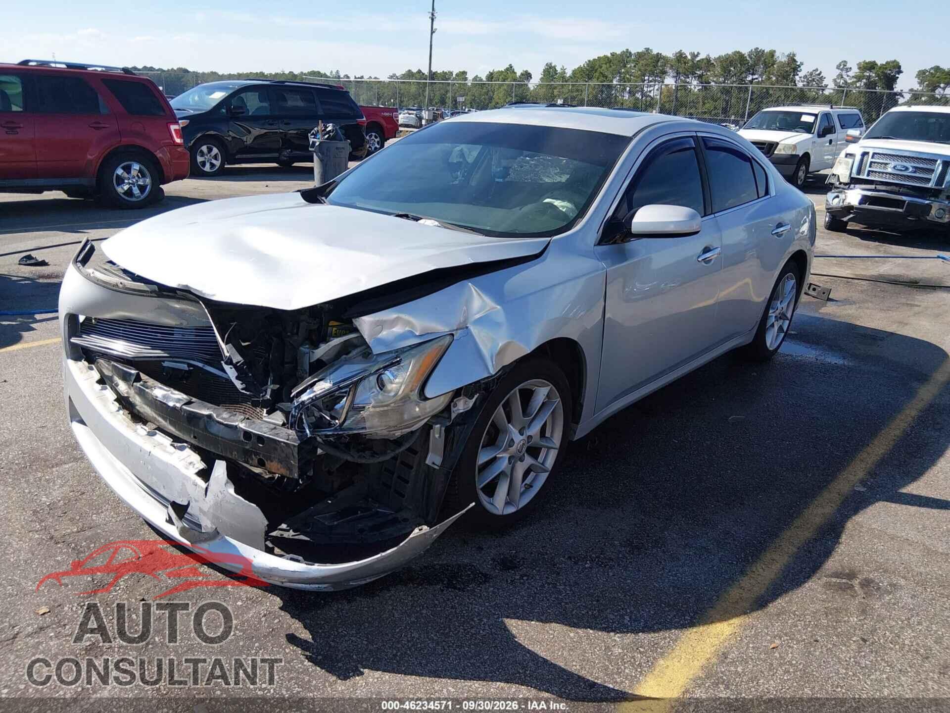 NISSAN MAXIMA 2012 - 1N4AA5AP1CC840193