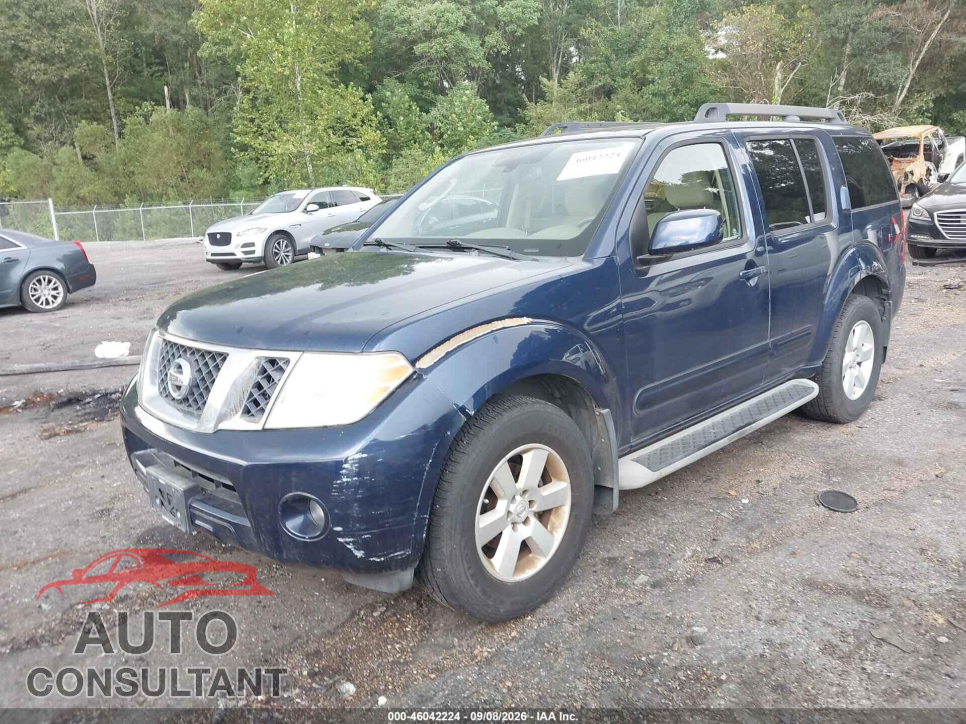 NISSAN PATHFINDER 2012 - 5N1AR1NN6CC604803