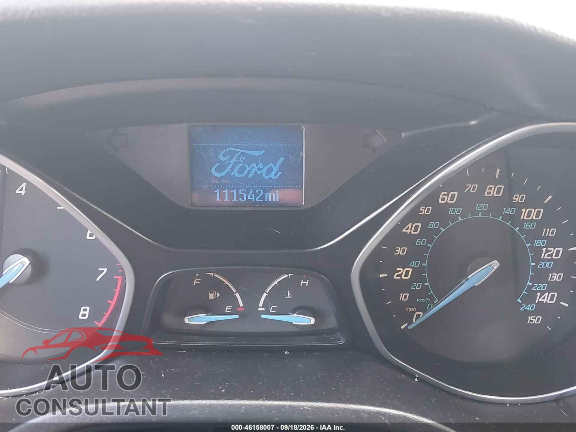 FORD FOCUS 2012 - 1FAHP3F24CL298599