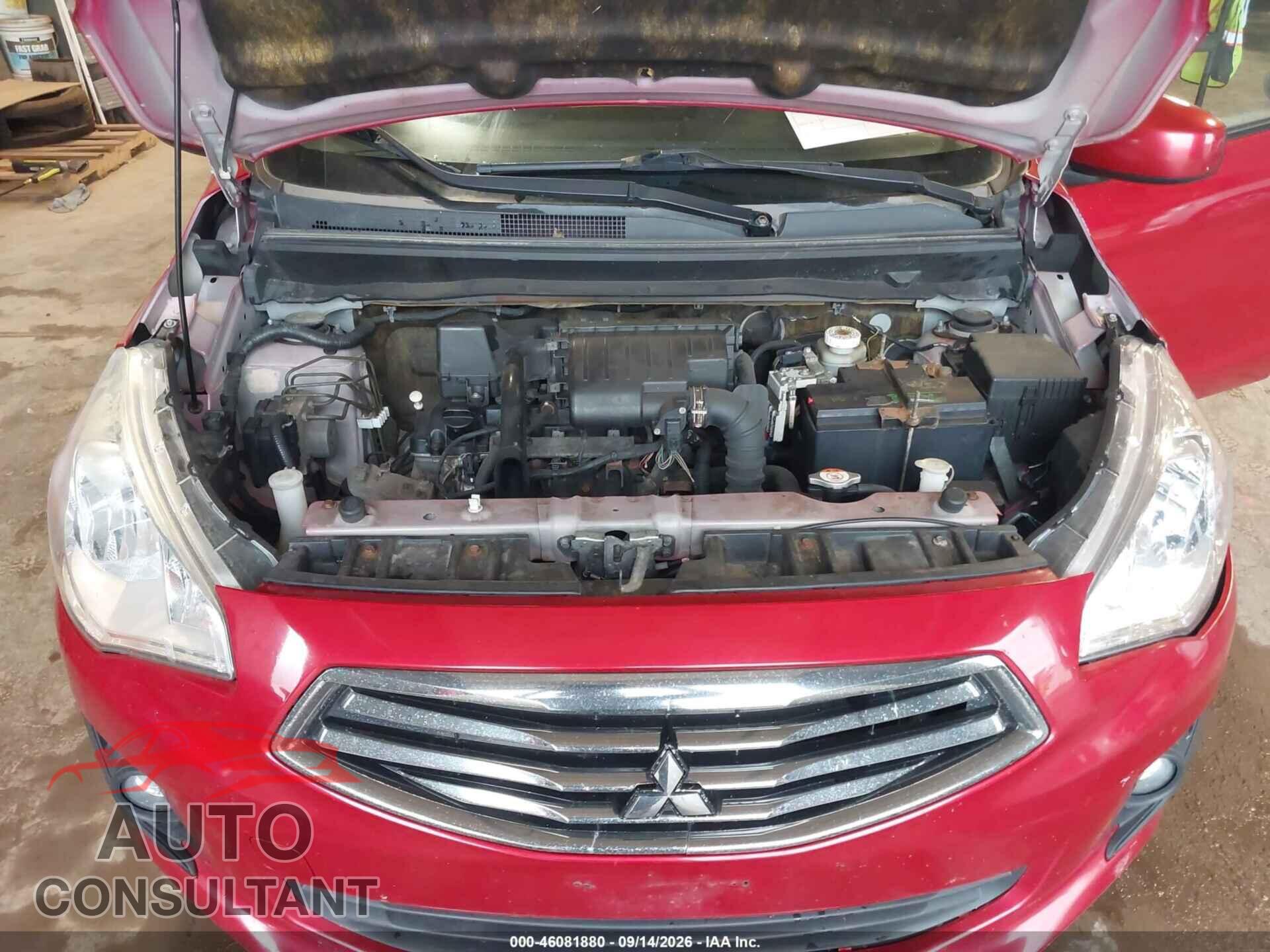 MITSUBISHI MIRAGE G4 2017 - ML32F3FJ2HHF10197